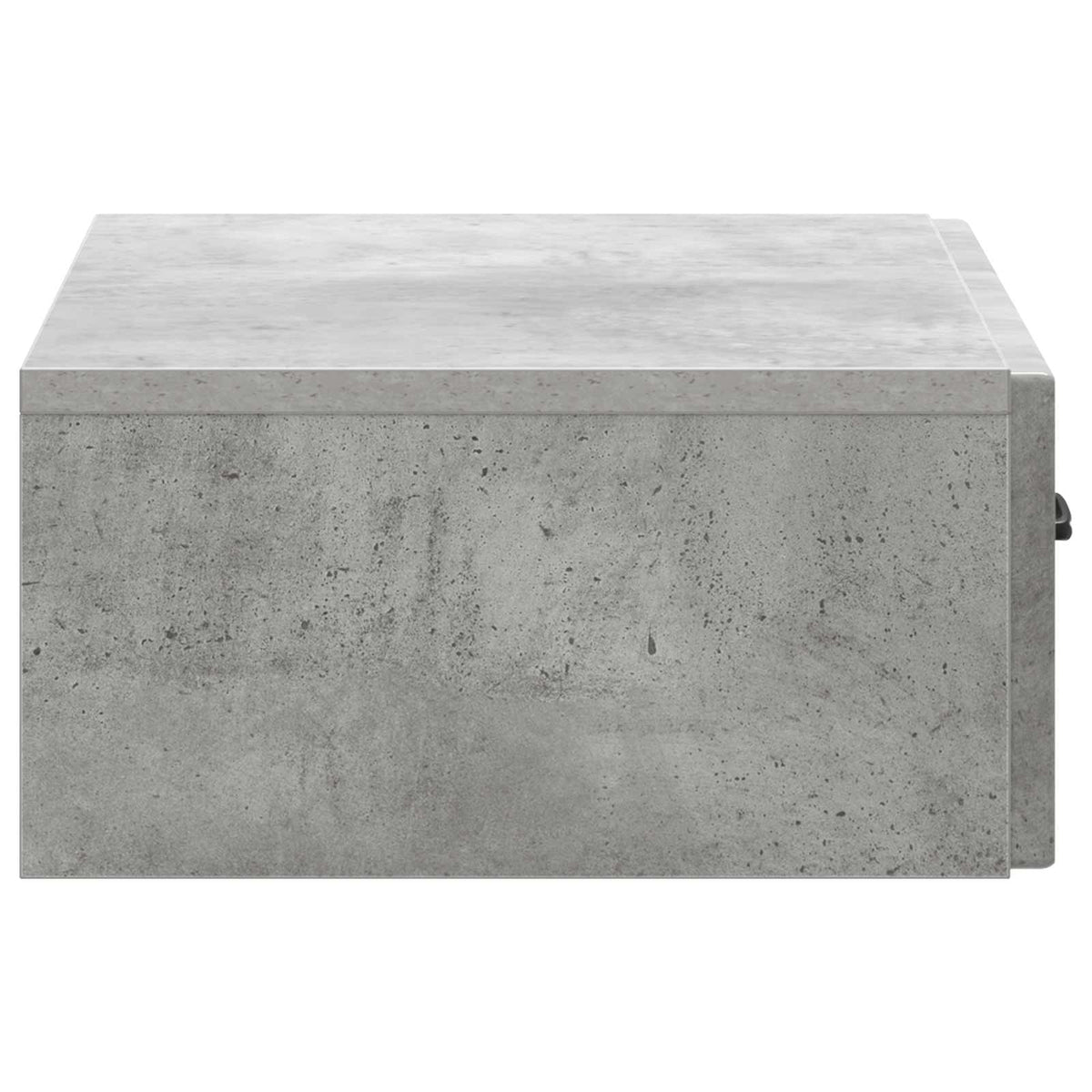 Wandmontierter Beistelltisch Betongrau 59 x 34,5 x 17 cm