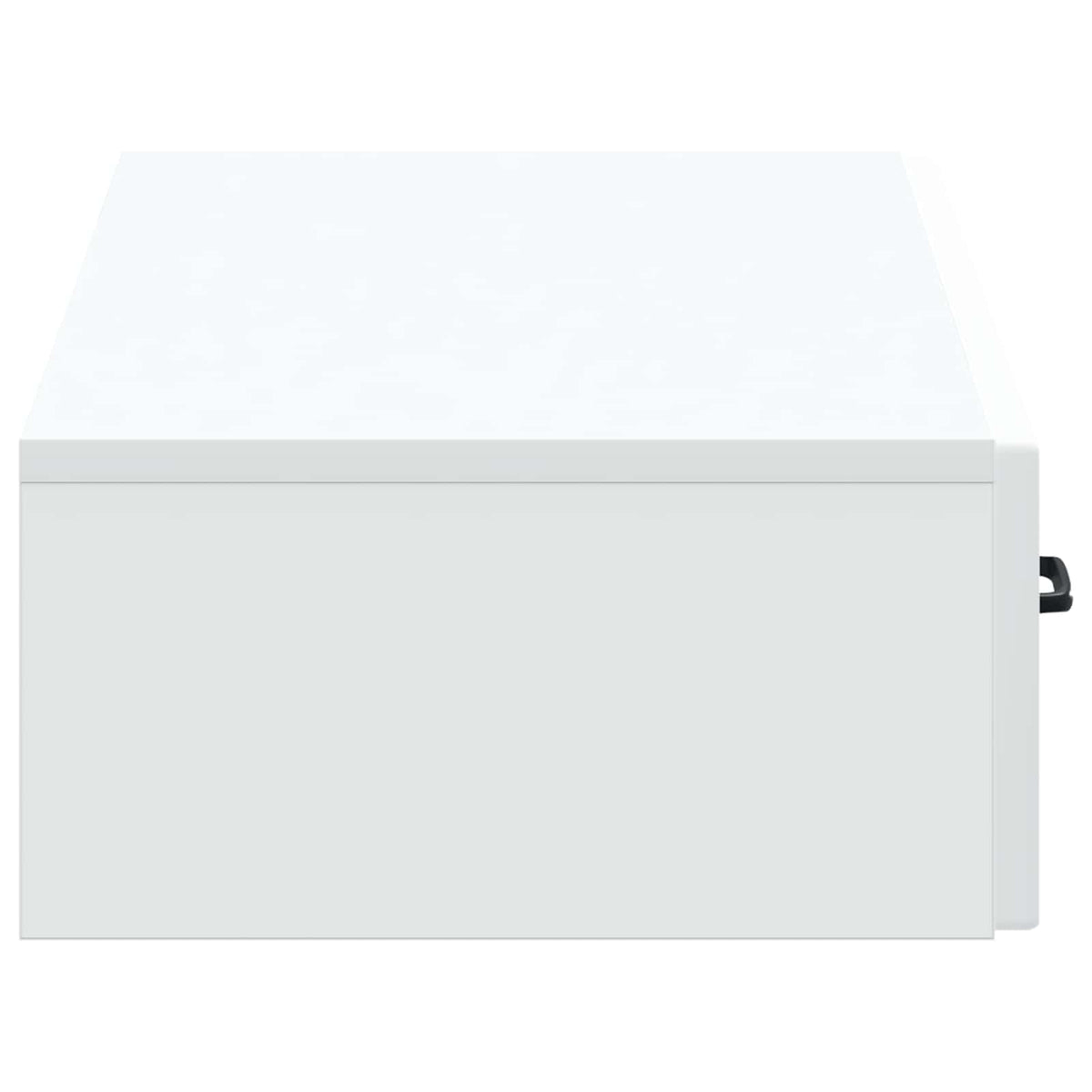 Wandmontierter Beistelltisch Weiß 87,5 x 34,5 x 17 cm