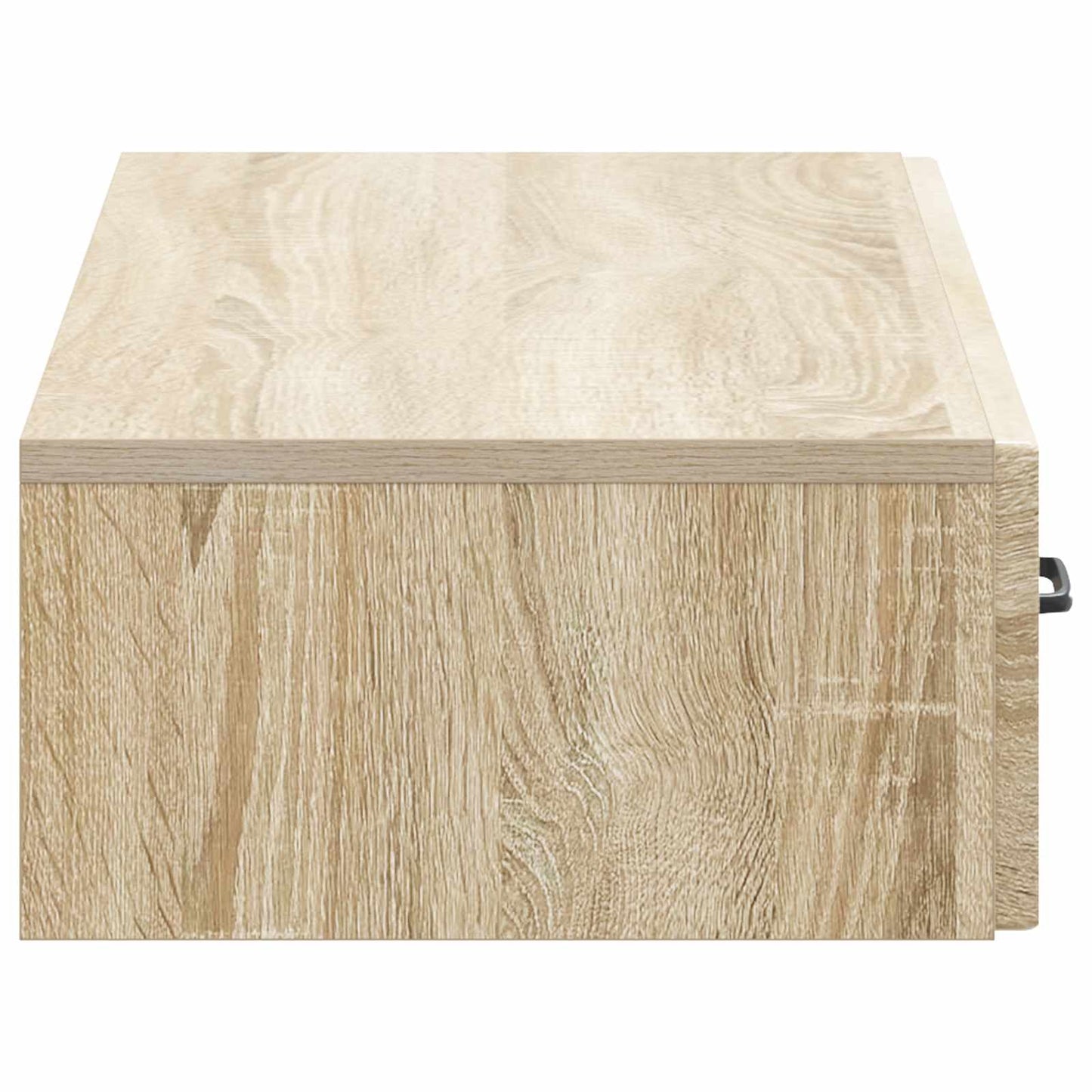 Wandmontierter Beistelltisch Sonoma-Eiche 87,5 x 34,5 x 17 cm