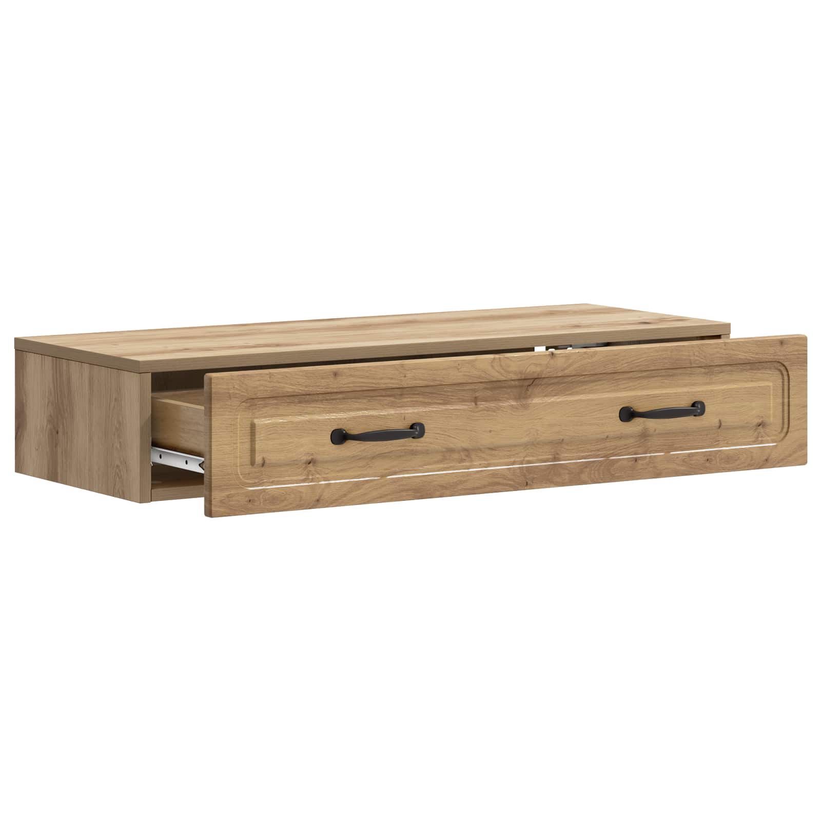 Wandmontierter Beistelltisch 87,5 x 34,5 x 17 cm Holzwerkstoff