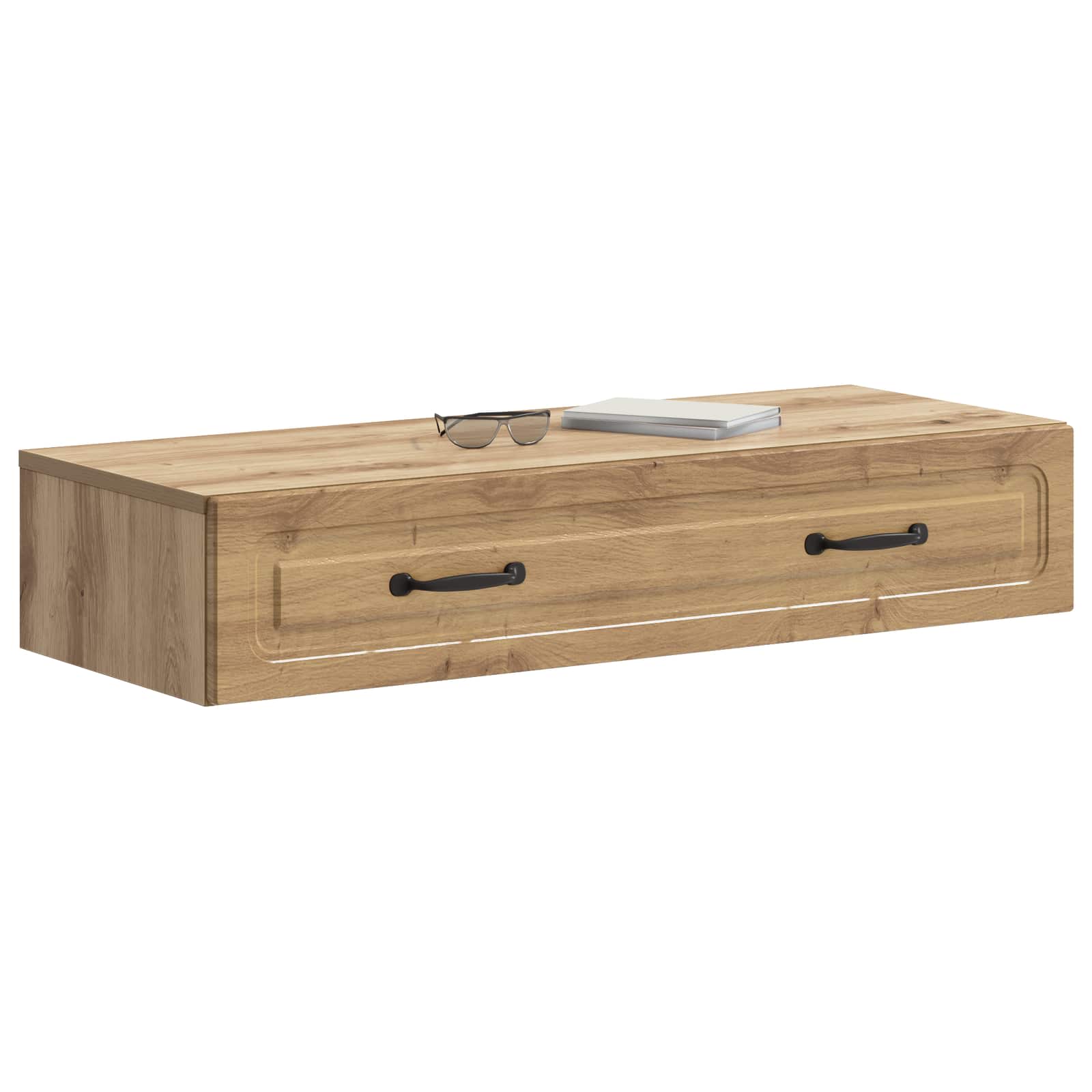 Wandmontierter Beistelltisch 87,5 x 34,5 x 17 cm Holzwerkstoff
