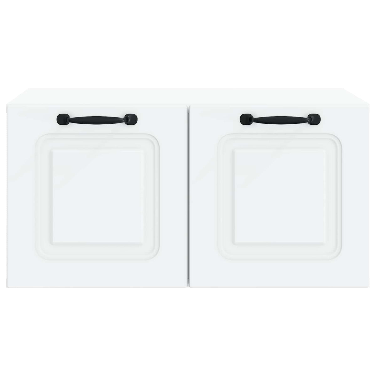 Wandmontierter TV-Schrank Weiß 59,5 x 41 x 30 cm Holzwerkstoff