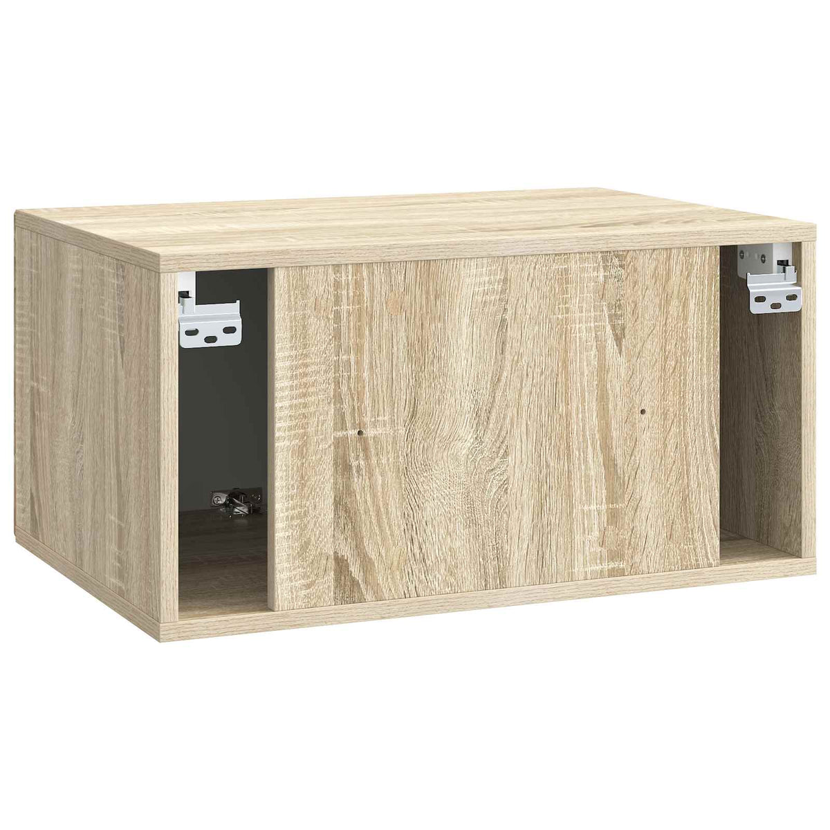 Wandmontierter TV-Schrank Sonoma-Eiche 59,5 x 41 x 30 cm
