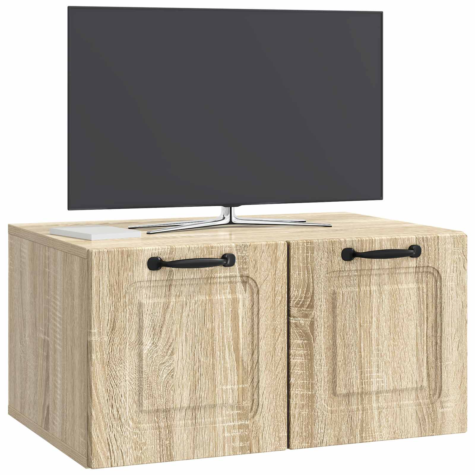 Wandmontierter TV-Schrank Sonoma-Eiche 59,5 x 41 x 30 cm