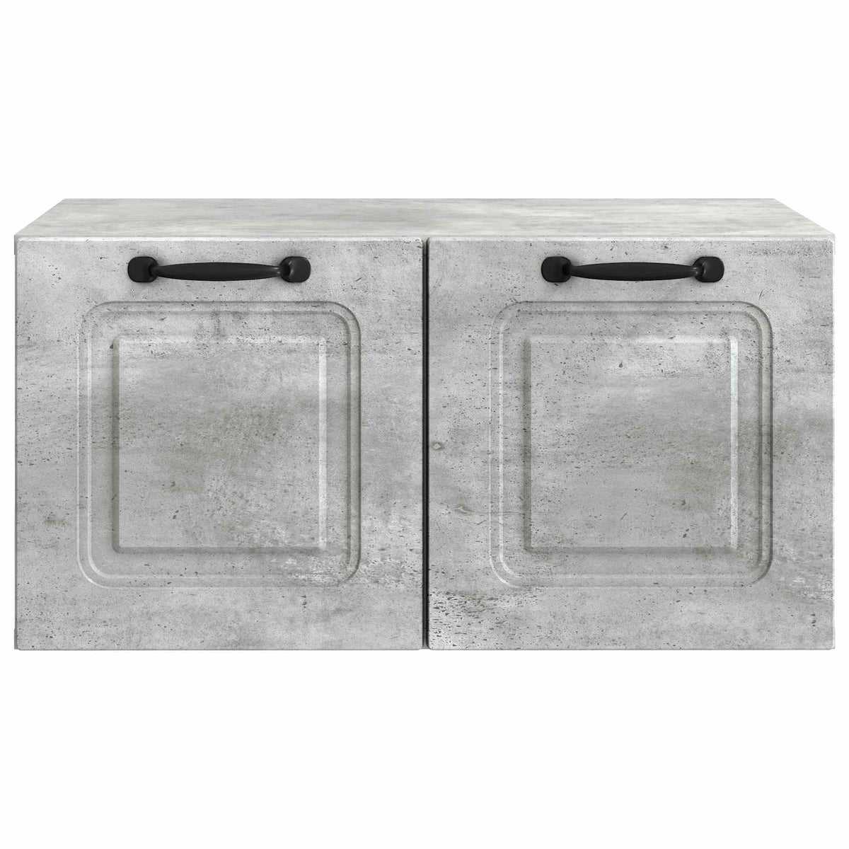 Wandmontierter TV-Schrank Betongrau 59,5 x 41 x 30 cm