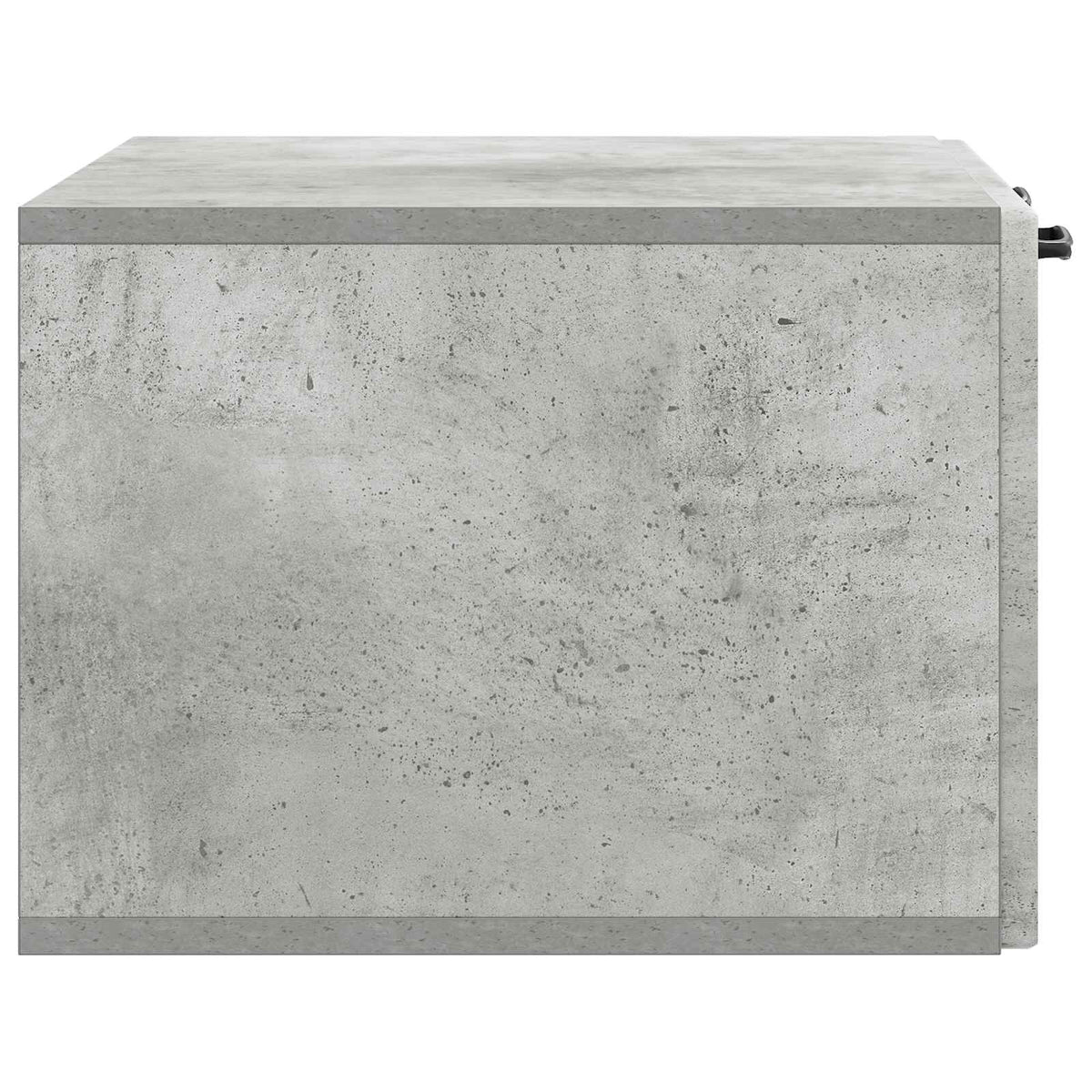 Wandmontierter TV-Schrank Betongrau 59,5 x 41 x 30 cm