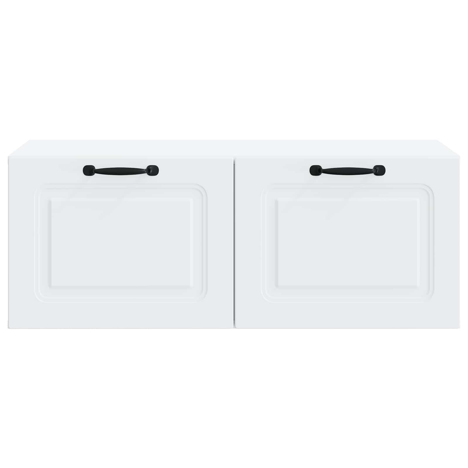 Wandmontierter TV-Schrank Weiß 78,5 x 41 x 30 cm Holzwerkstoff