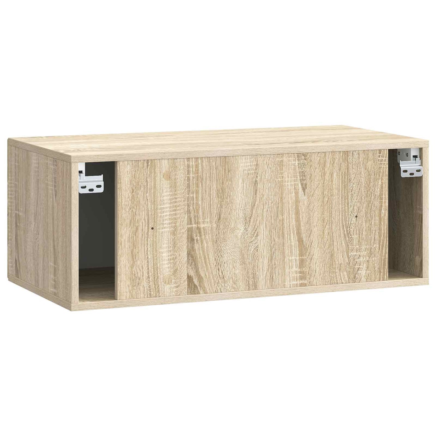 Wandmontierter TV-Schrank Sonoma-Eiche 78,5 x 41 x 30 cm