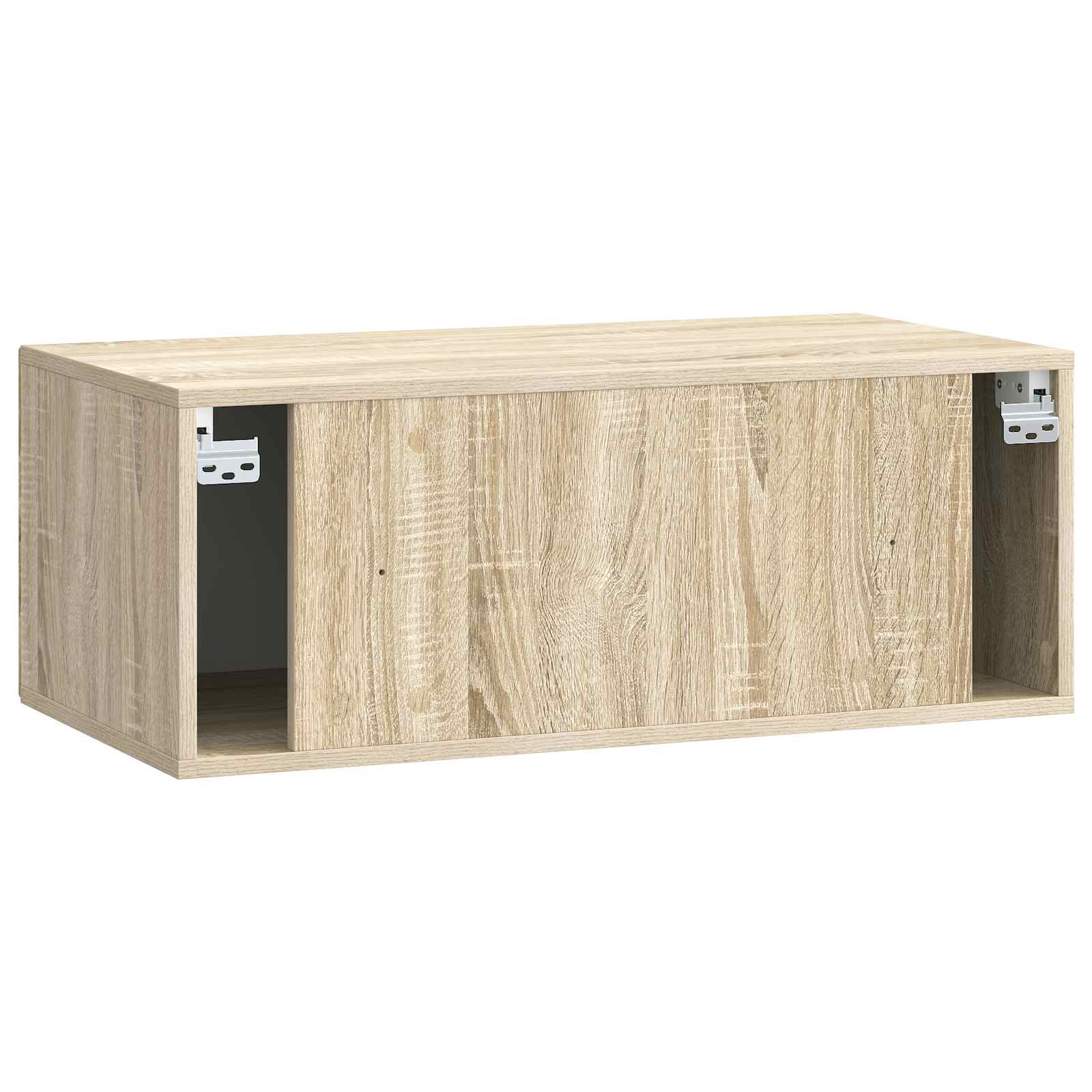 Wandmontierter TV-Schrank Sonoma-Eiche 78,5 x 41 x 30 cm
