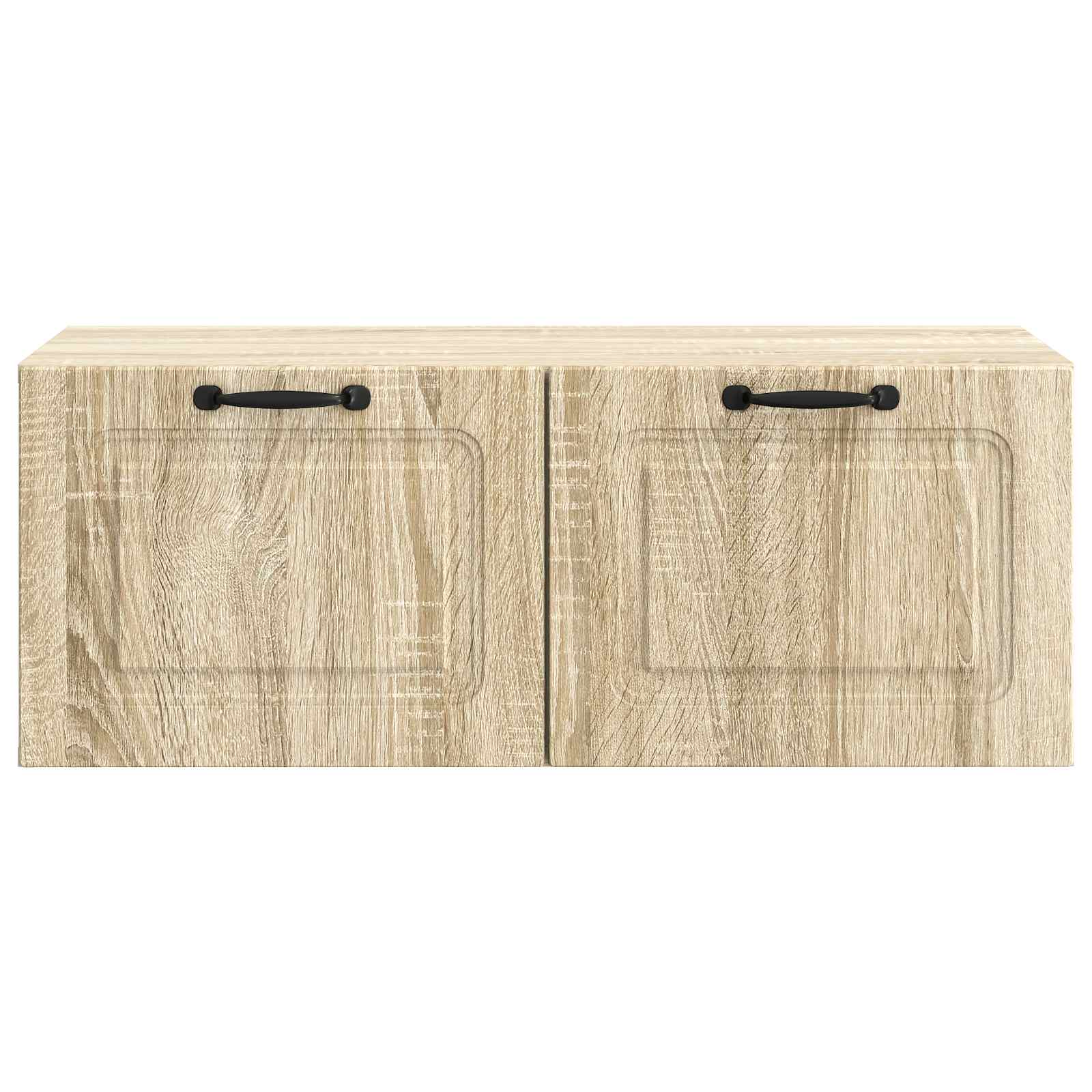 Wandmontierter TV-Schrank Sonoma-Eiche 78,5 x 41 x 30 cm