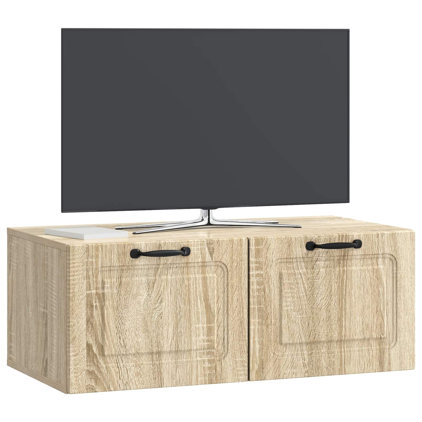 Wandmontierter TV-Schrank Sonoma-Eiche 78,5 x 41 x 30 cm