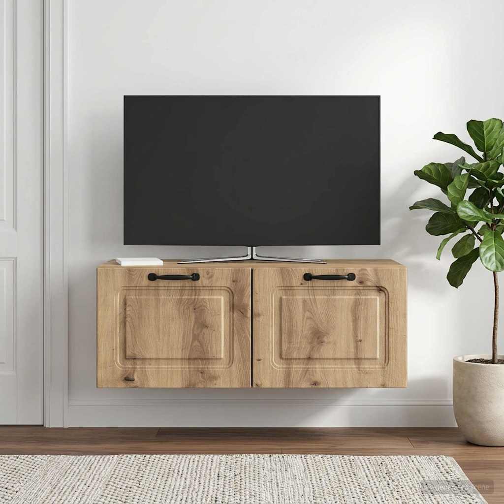 Wandmontierter TV-Schrank 78,5 x 41 x 30 cm Artisan-Eiche