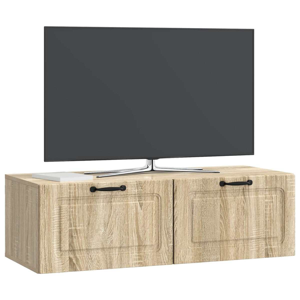 Wandmontierter TV-Schrank Sonoma-Eiche 98 x 41 x 30 cm