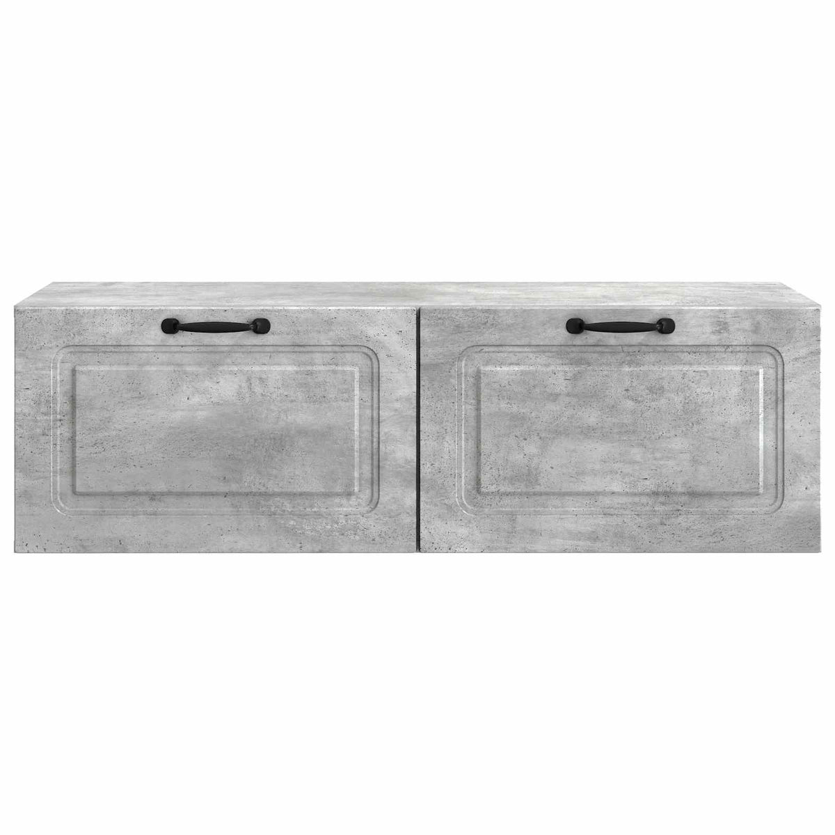 Wandmontierter TV-Schrank Betongrau 98 x 41 x 30 cm