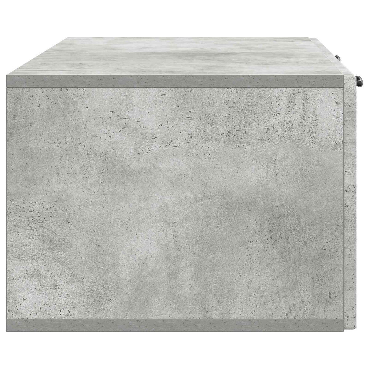 Wandmontierter TV-Schrank Betongrau 98 x 41 x 30 cm