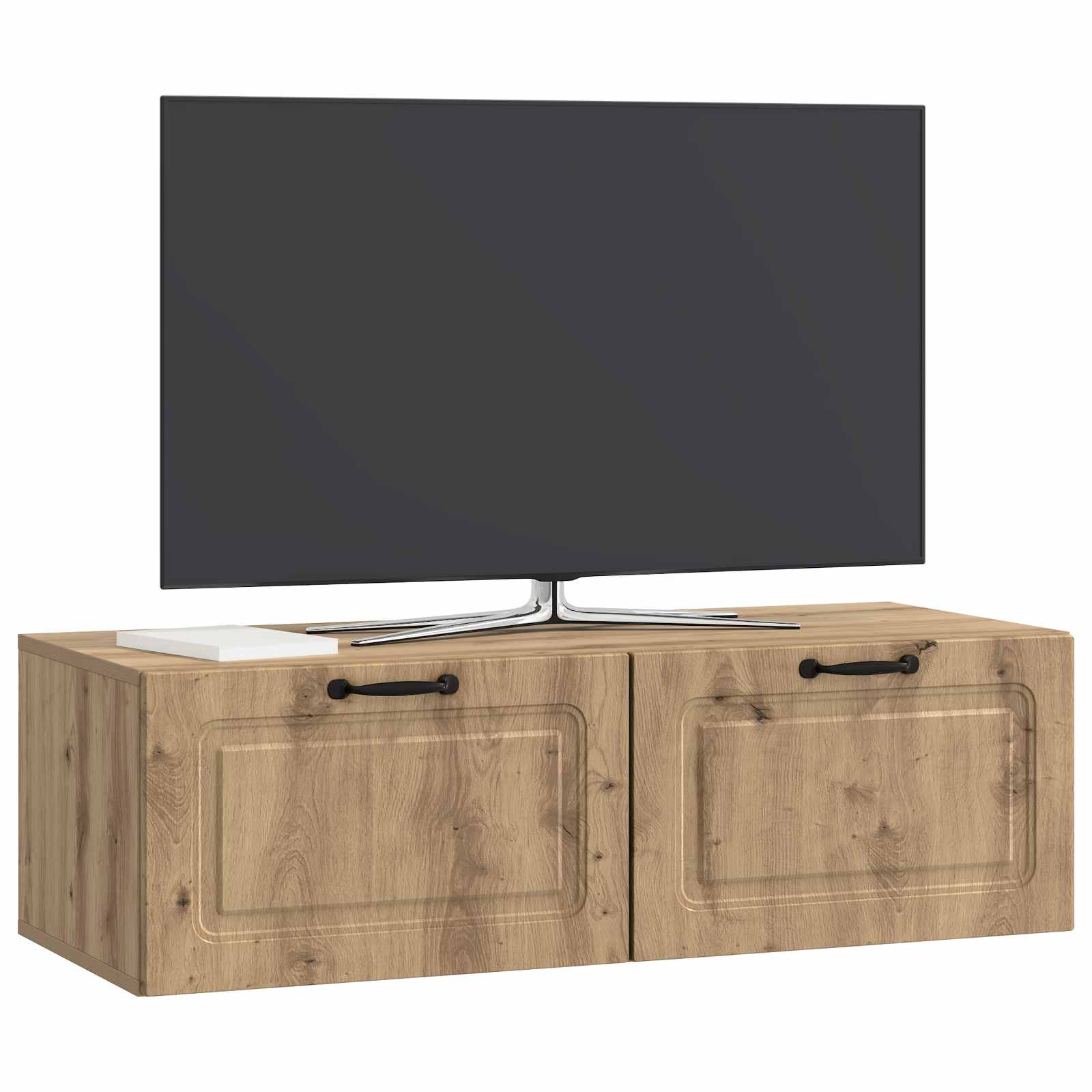Wandmontierter TV-Schrank 98 x 41 x 30 cm Artisan-Eiche