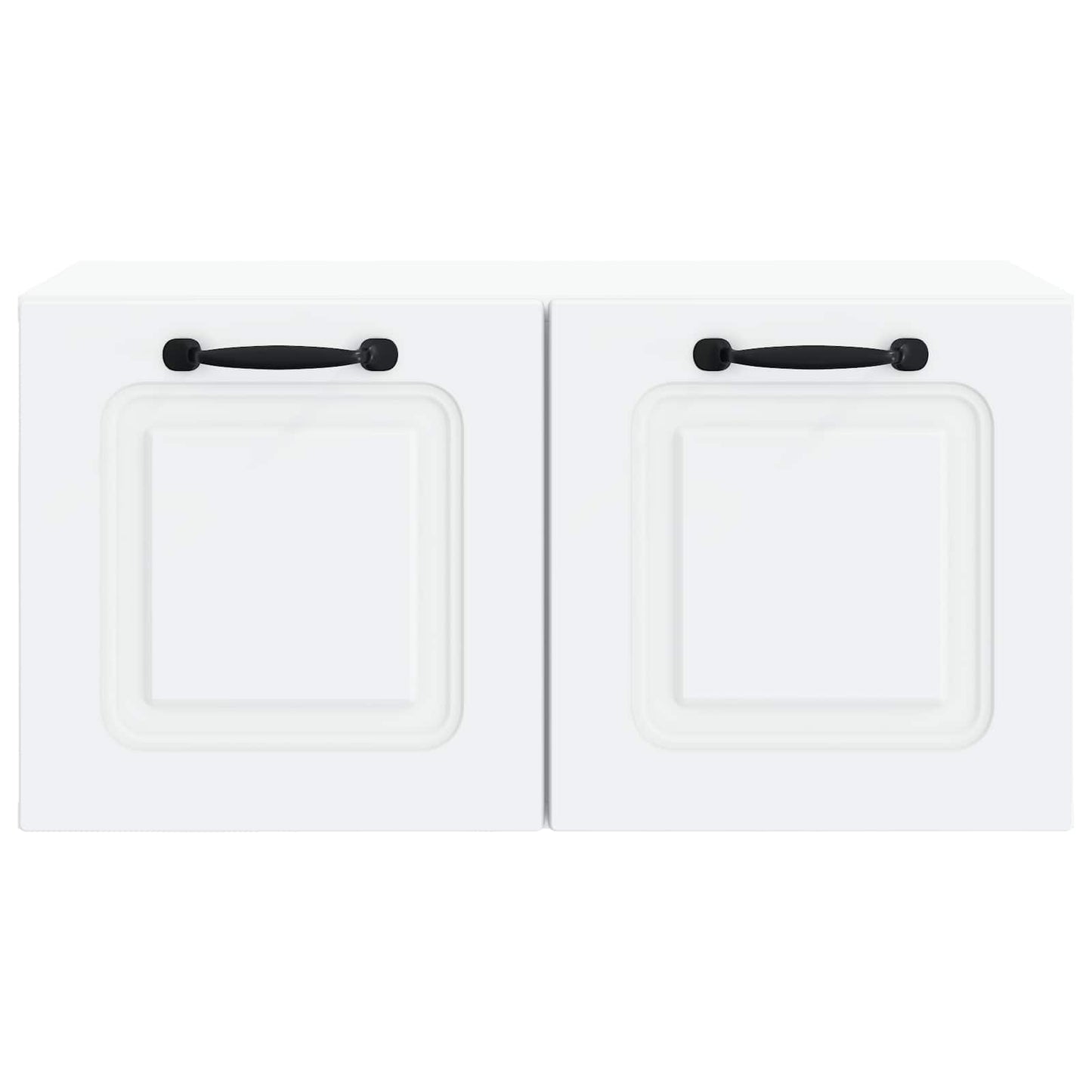 Wandmontierter TV-Schrank Weiß 59,5 x 31 x 30 cm Holzwerkstoff