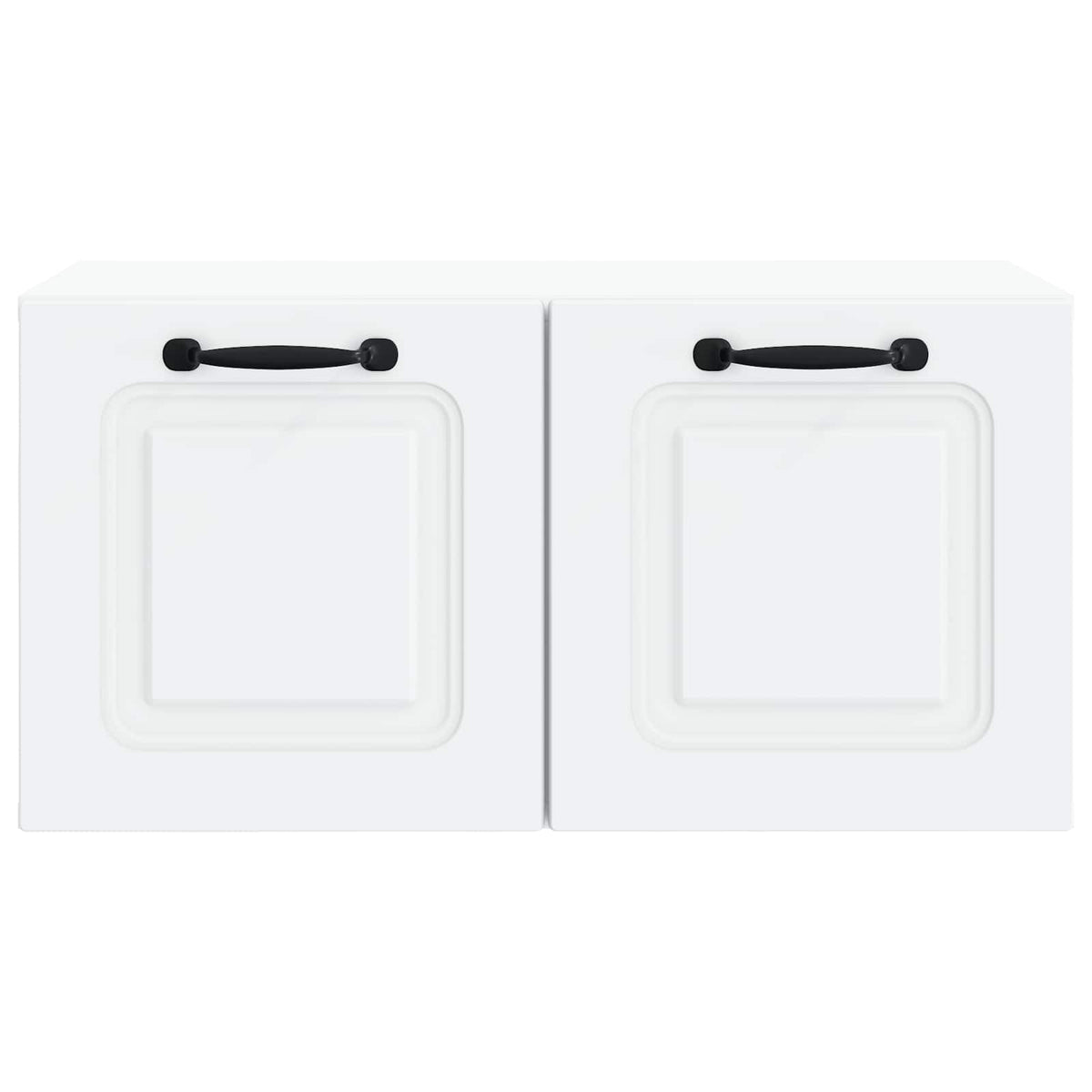 Wandmontierter TV-Schrank Weiß 59,5 x 31 x 30 cm Holzwerkstoff