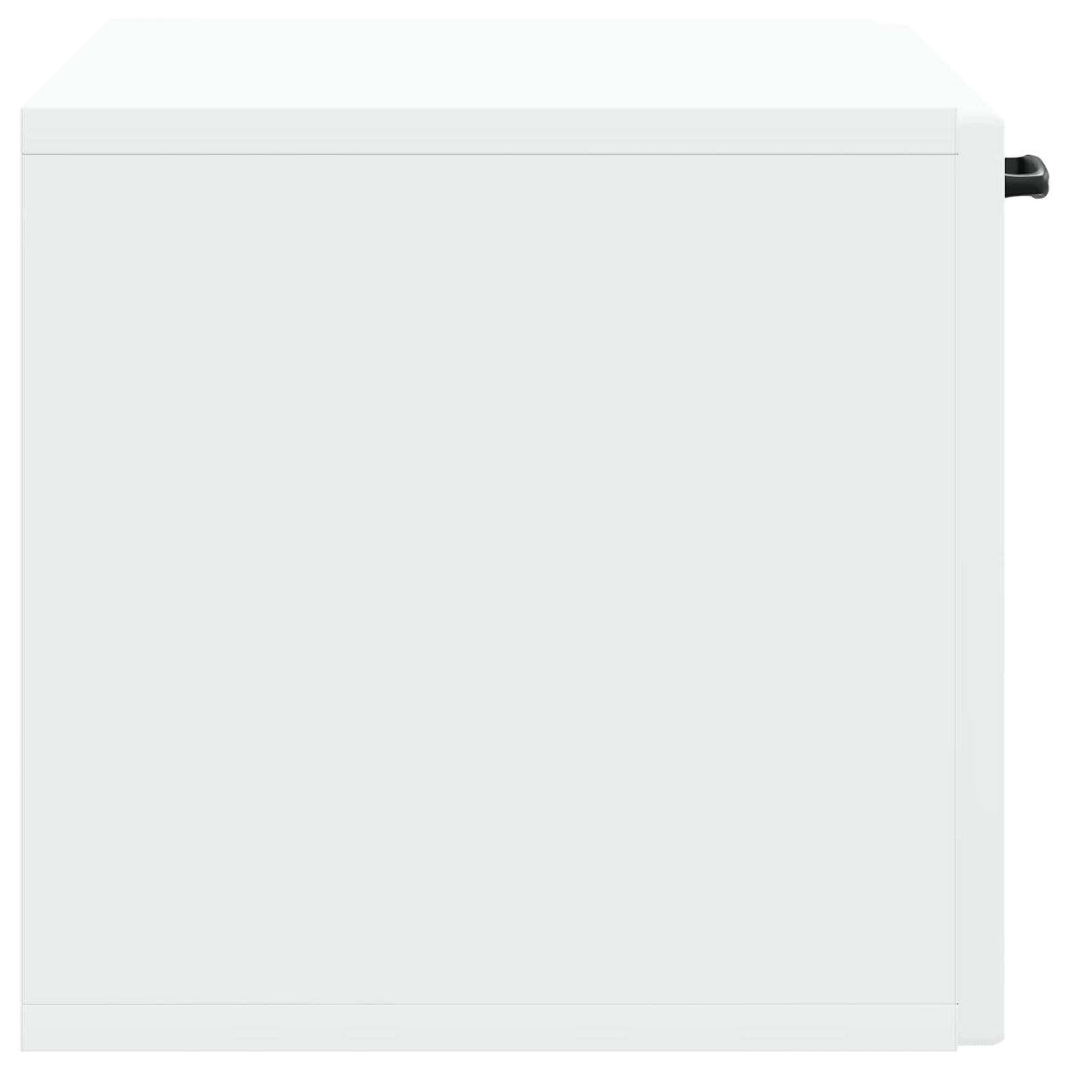 Wandmontierter TV-Schrank Weiß 59,5 x 31 x 30 cm Holzwerkstoff