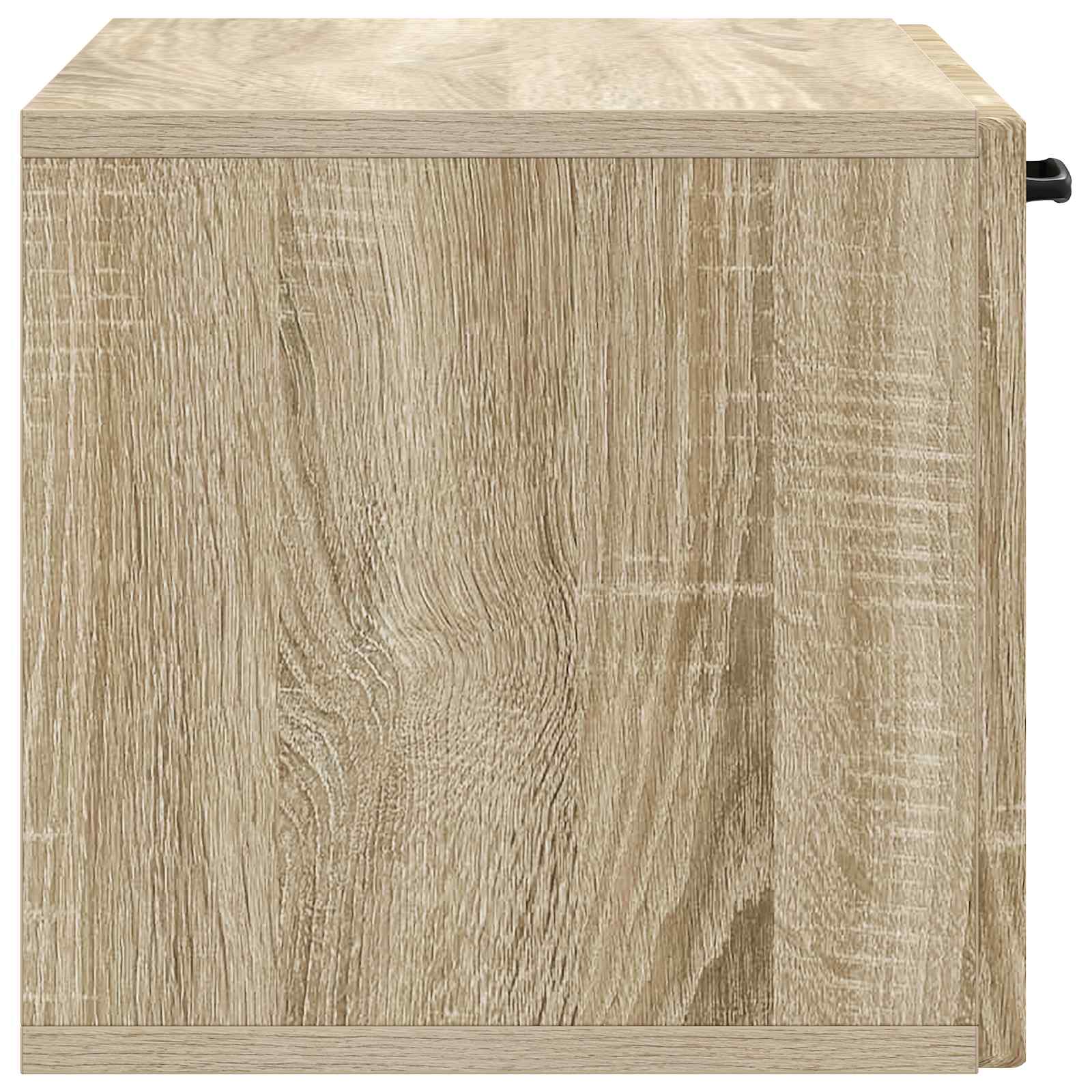 Wandmontierter TV-Schrank Sonoma-Eiche 59,5 x 31 x 30 cm