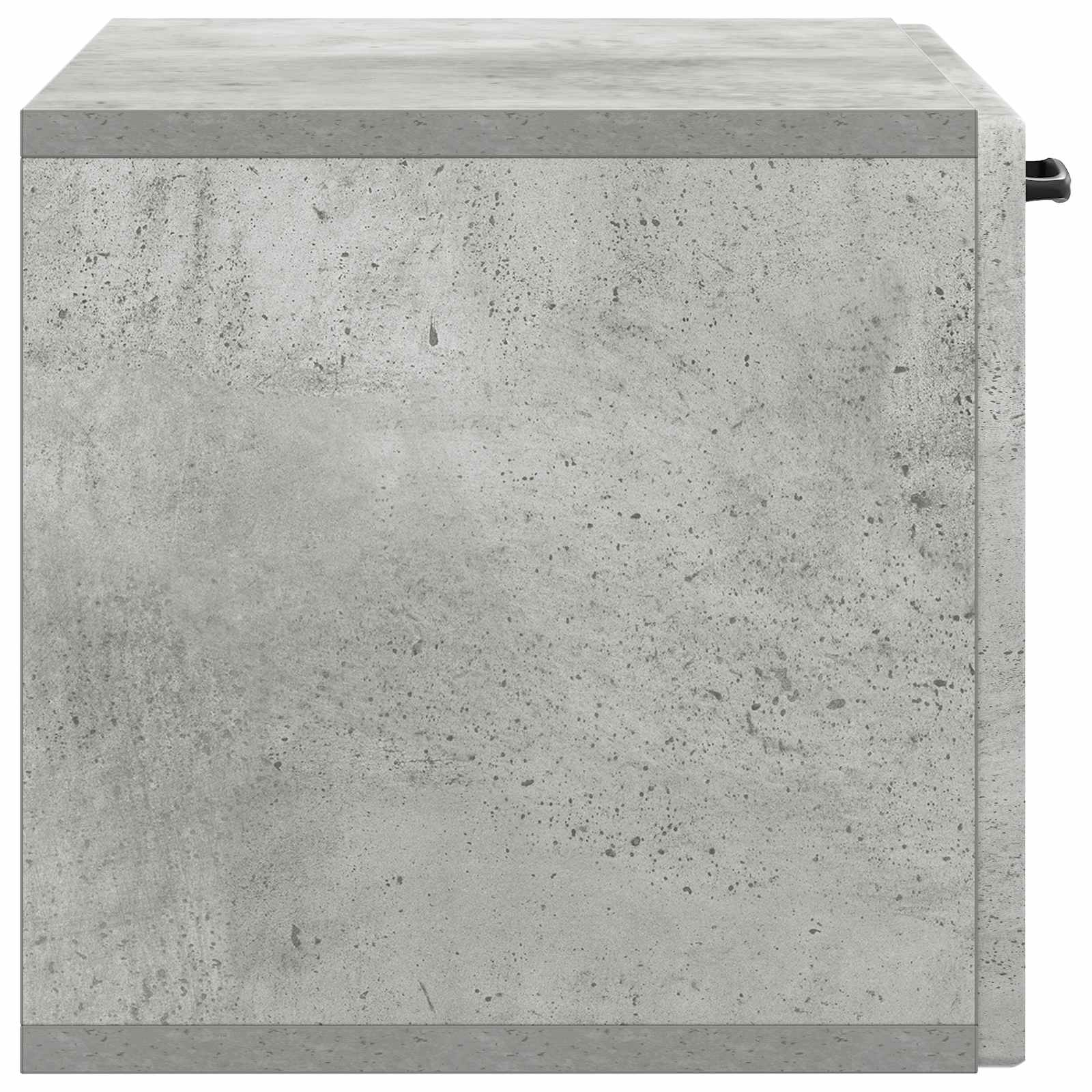 Wandmontierter TV-Schrank Betongrau 59,5 x 31 x 30 cm
