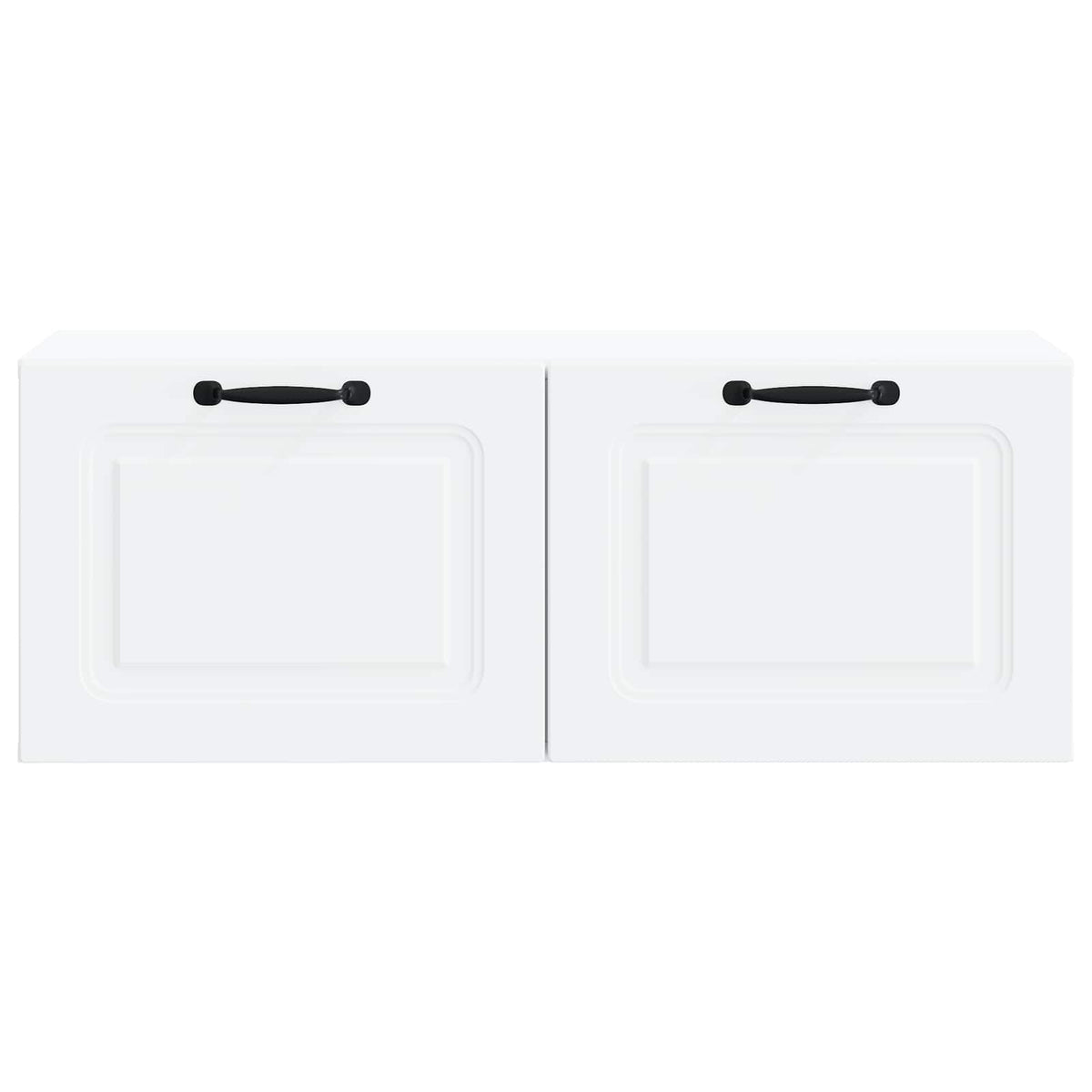 Wandmontierter TV-Schrank Weiß 78,5 x 31 x 30 cm Holzwerkstoff