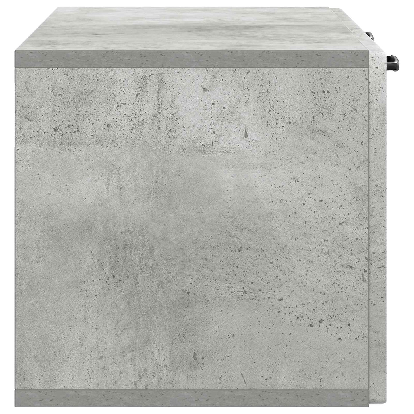 Wandmontierter TV-Schrank Betongrau 78,5 x 31 x 30 cm