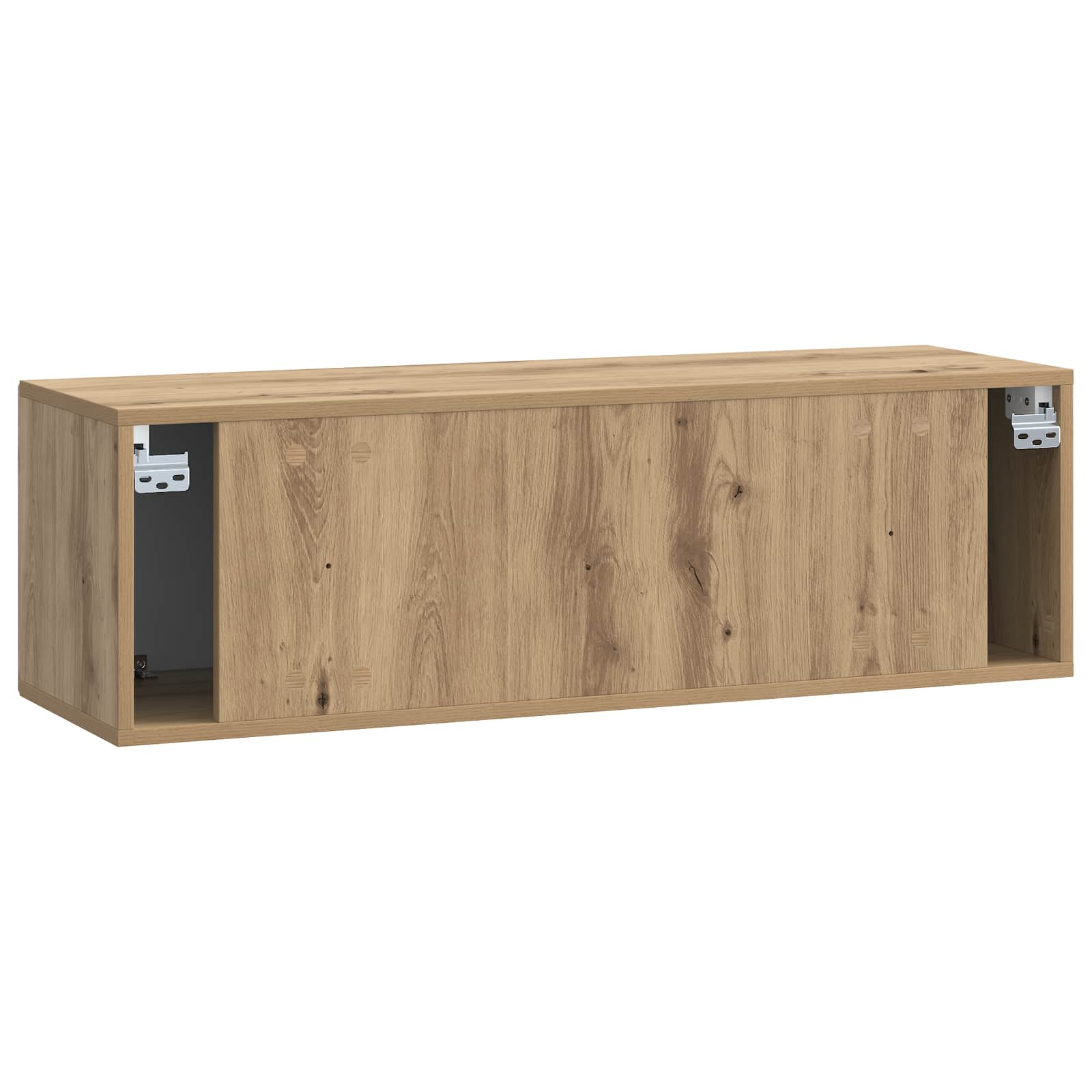 Wandmontierter TV-Schrank 98 x 31 x 30 cm Artisan-Eiche