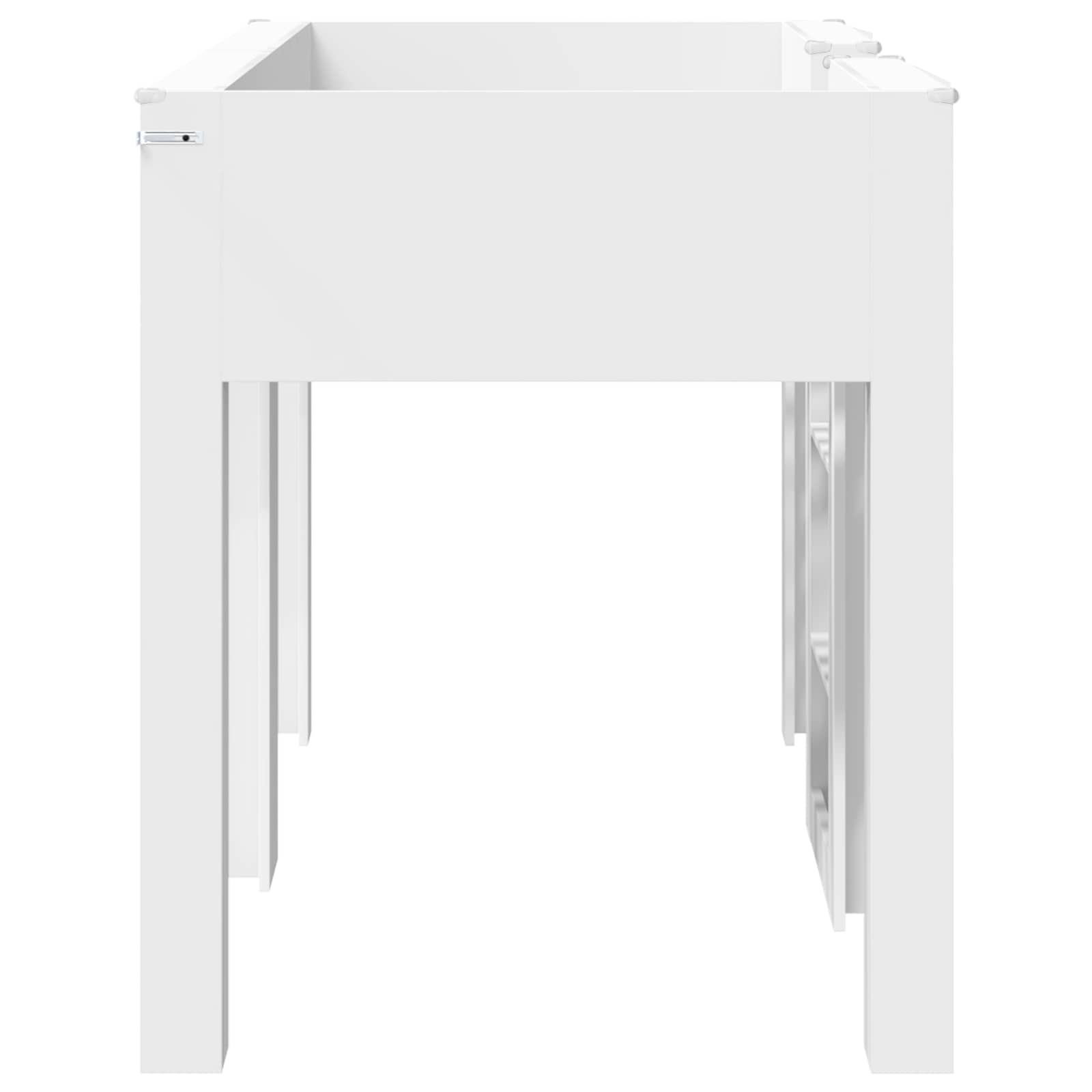 Etagenbett für Kinder Weiß 75 x 190 cm Holzwerkstoff