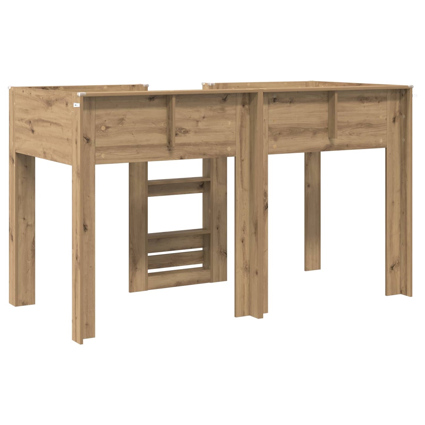 Etagenbett für Kinder Artisan-Eiche 75 x 190 cm Holzwerkstoff