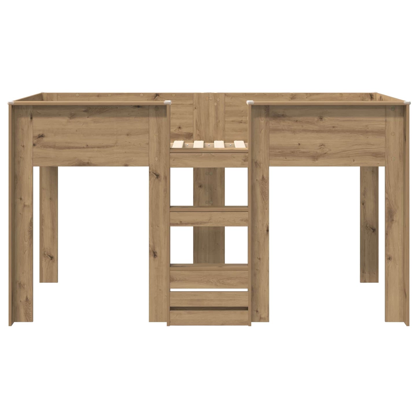 Etagenbett für Kinder Artisan-Eiche 75 x 190 cm Holzwerkstoff