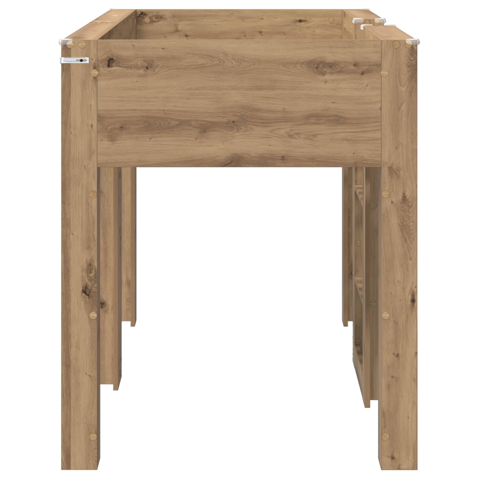 Etagenbett für Kinder Artisan-Eiche 75 x 190 cm Holzwerkstoff