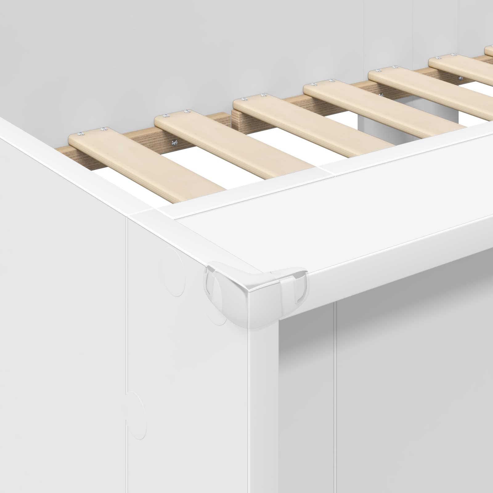 Etagenbett für Kinder Weiß 90 x 190 cm Holzwerkstoff