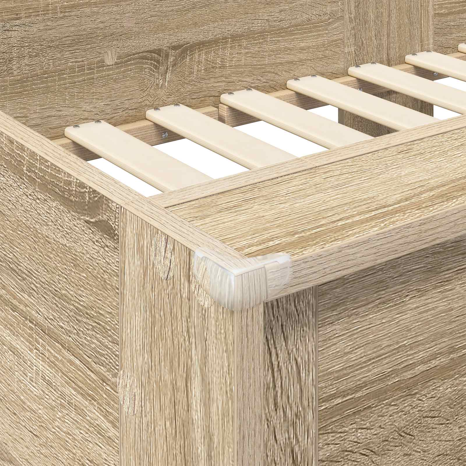 Etagenbett für Kinder Sonoma-Eiche 90 x 190 cm Holzwerkstoff