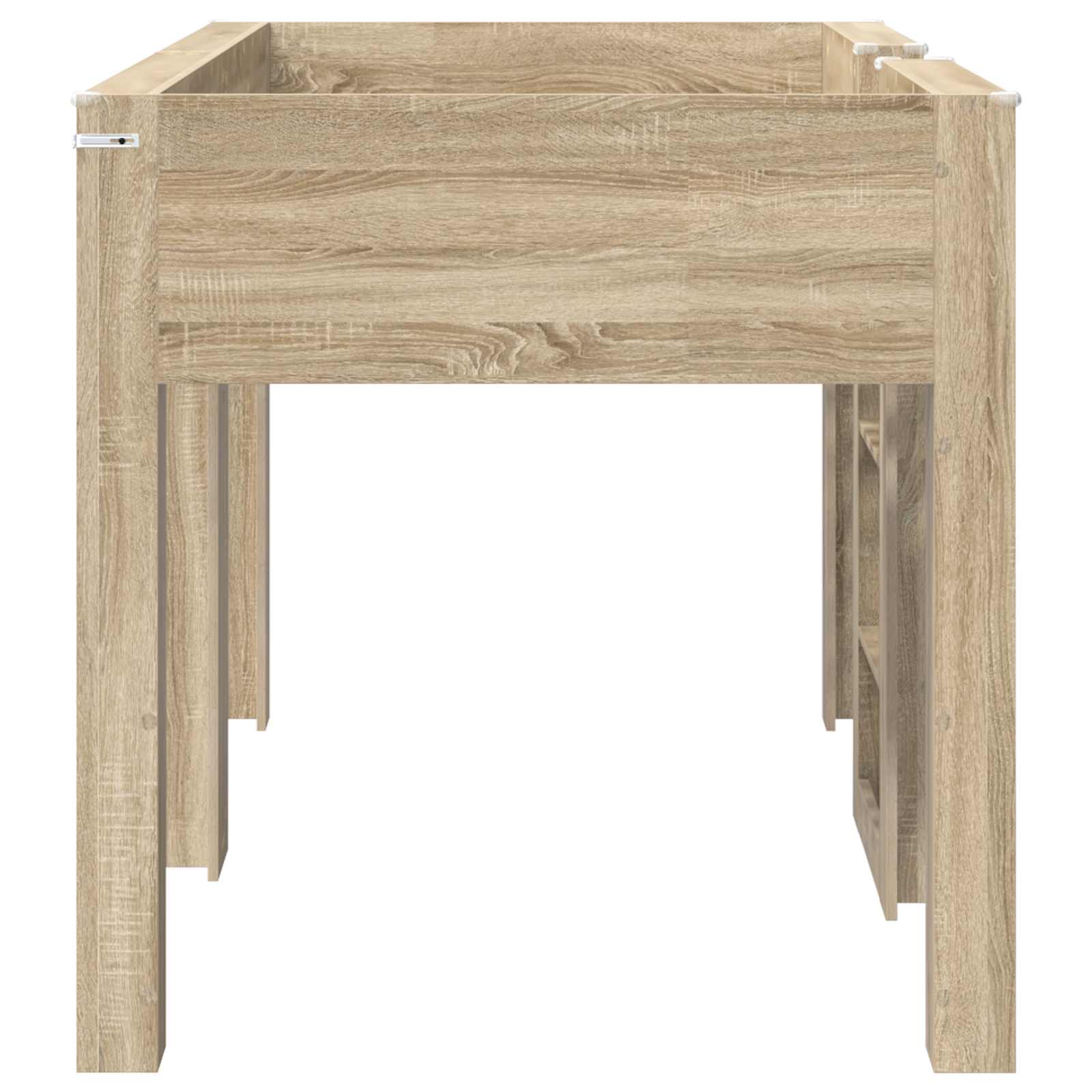 Etagenbett für Kinder Sonoma-Eiche 90 x 190 cm Holzwerkstoff
