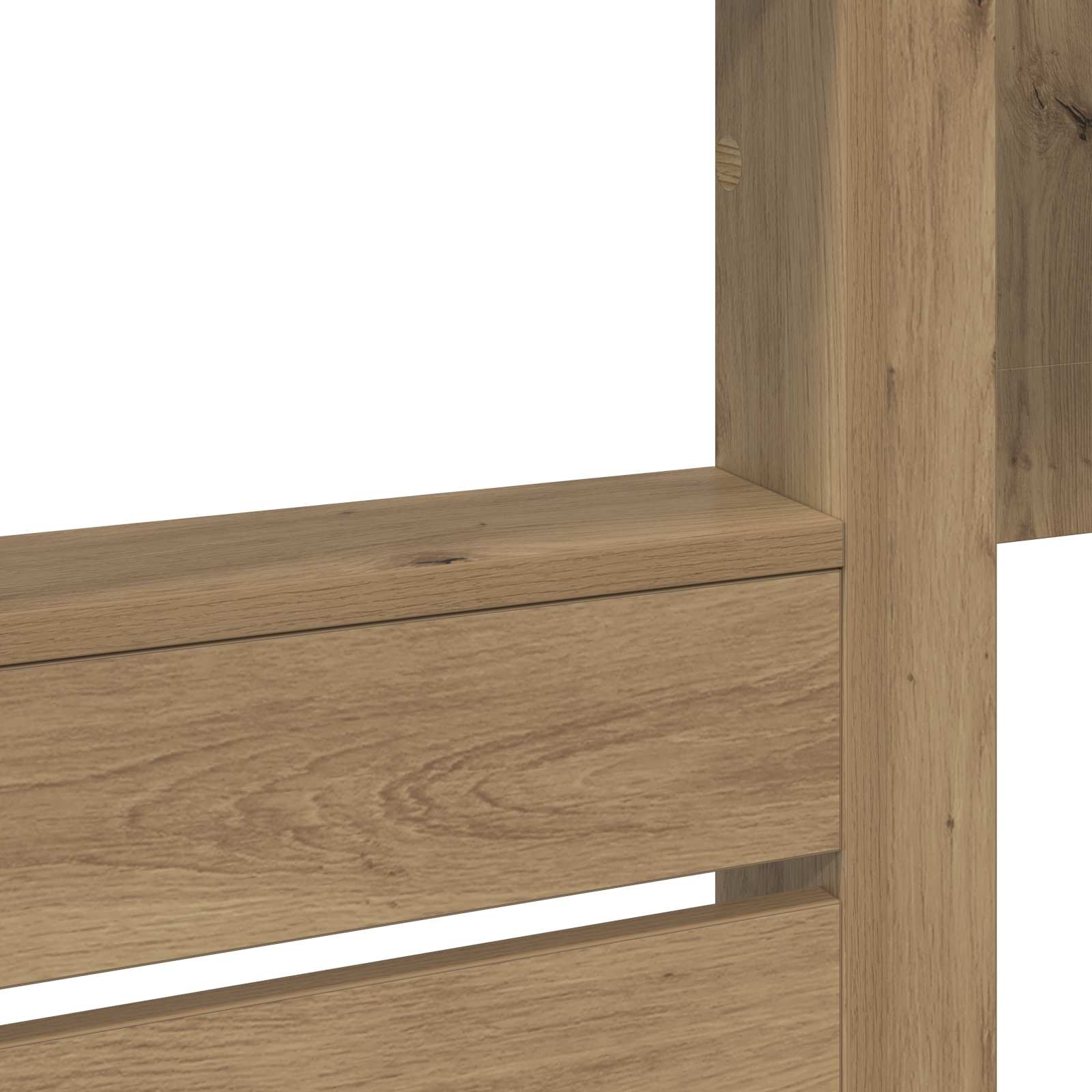 Etagenbett für Kinder Artisan-Eiche 90 x 190 cm Holzwerkstoff