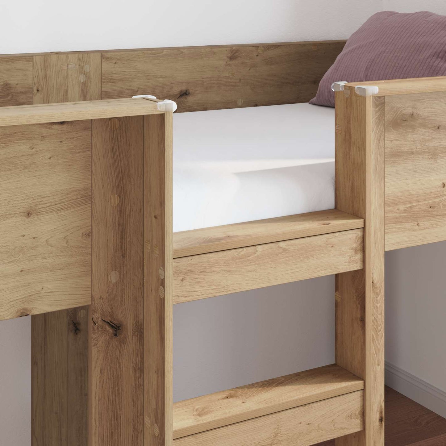 Etagenbett für Kinder Artisan-Eiche 90 x 190 cm Holzwerkstoff