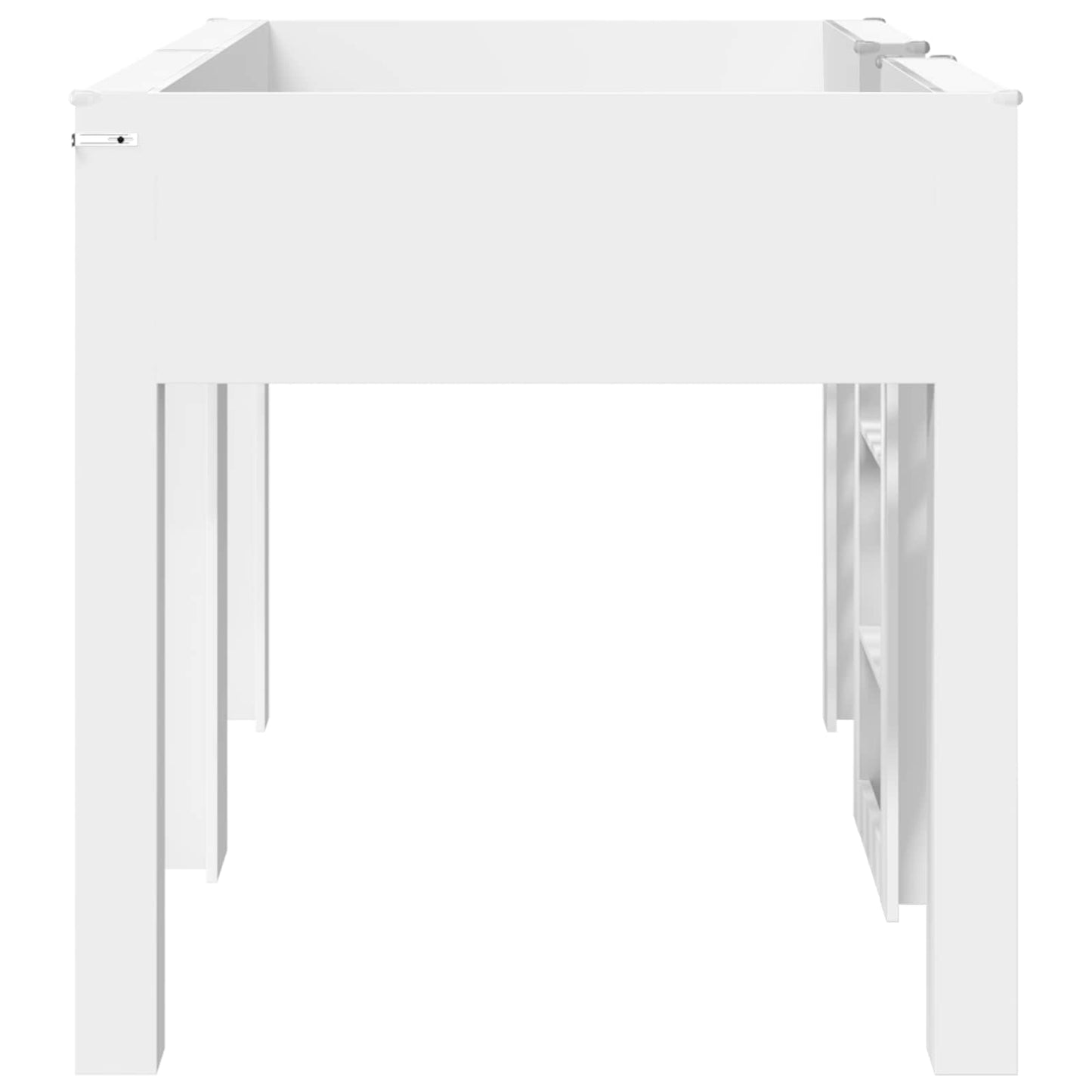 Etagenbett für Kinder Weiß 80 x 200 cm Holzwerkstoff
