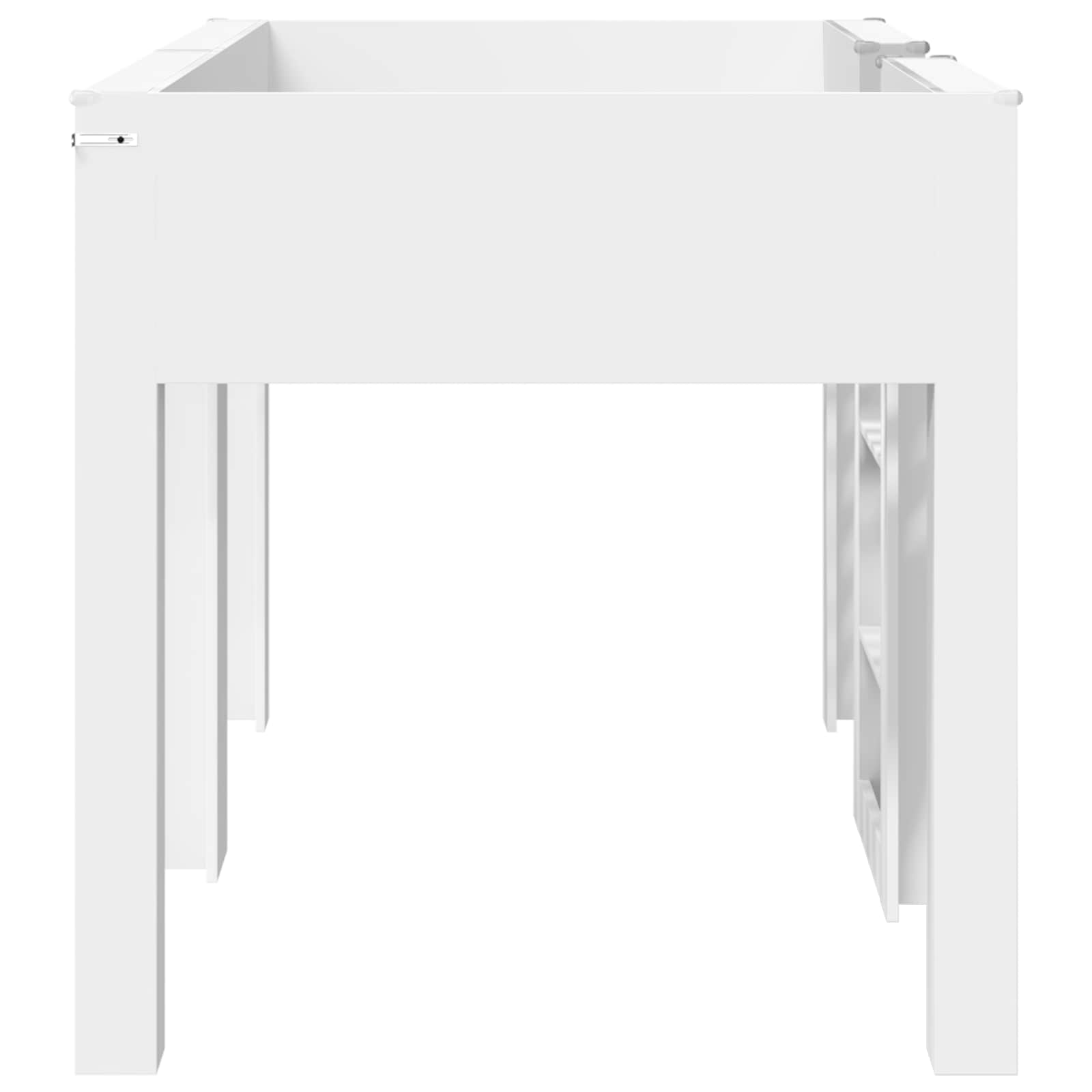 Etagenbett für Kinder Weiß 80 x 200 cm Holzwerkstoff