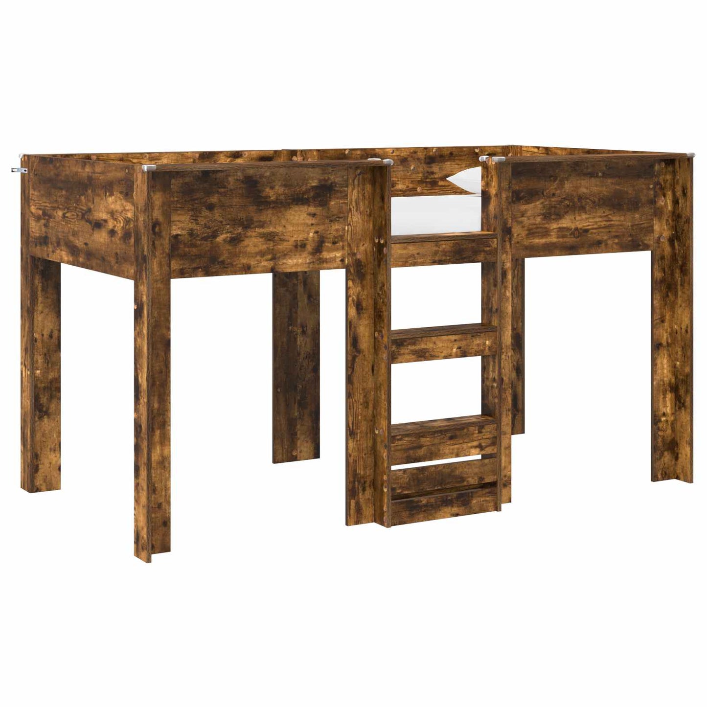 Etagenbett für Kinder Geräucherte Eiche 80 x 200 cm