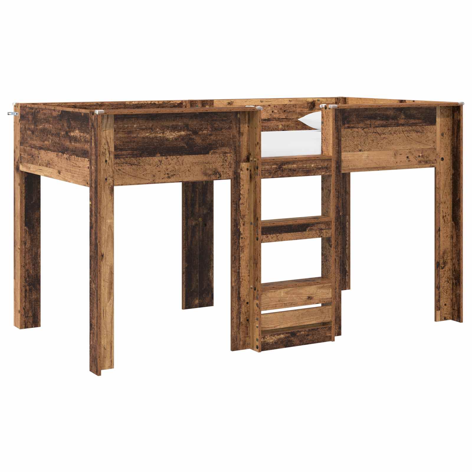 Etagenbett für Kinder Altholz 80 x 200 cm Holzwerkstoff