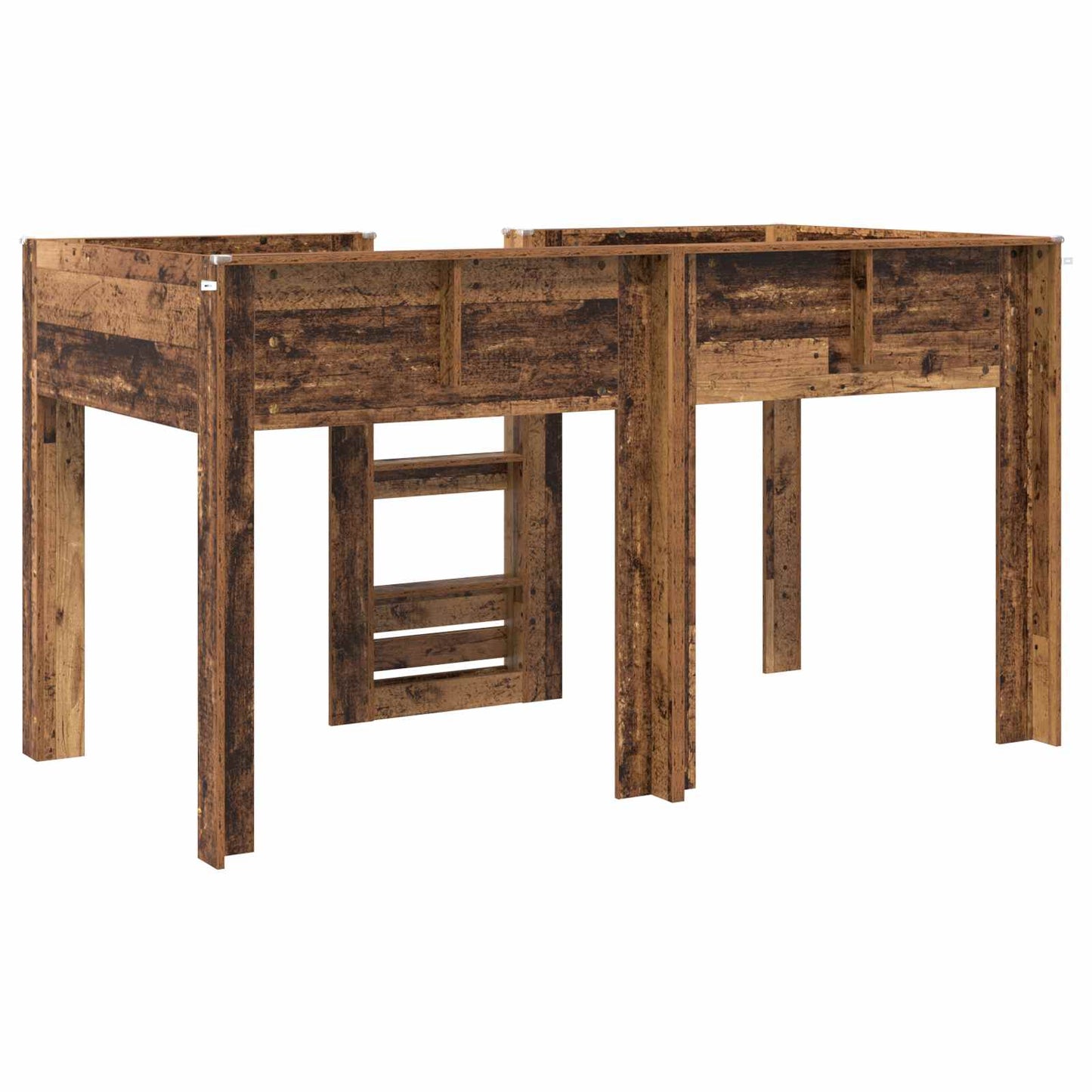 Etagenbett für Kinder Altholz 80 x 200 cm Holzwerkstoff