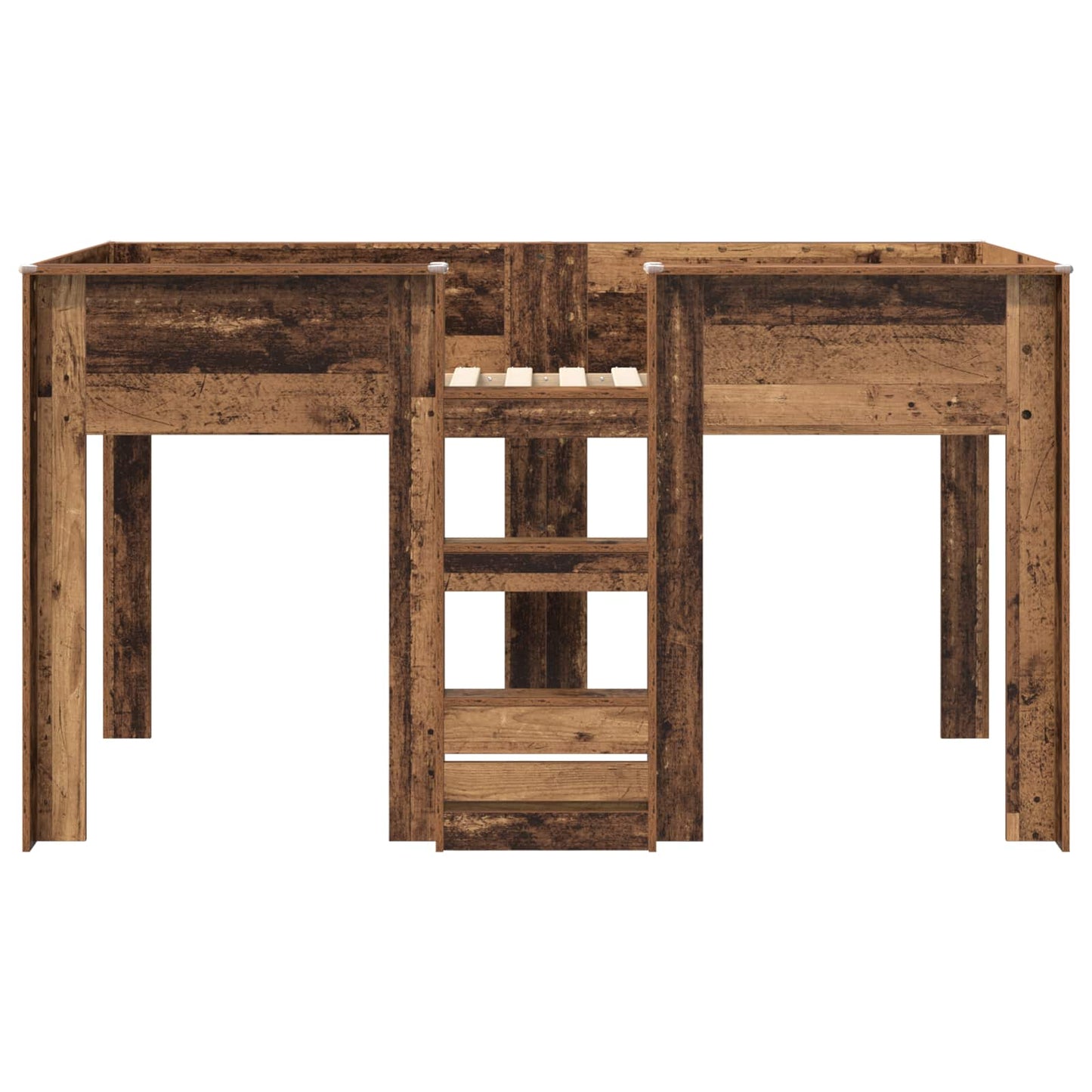 Etagenbett für Kinder Altholz 80 x 200 cm Holzwerkstoff