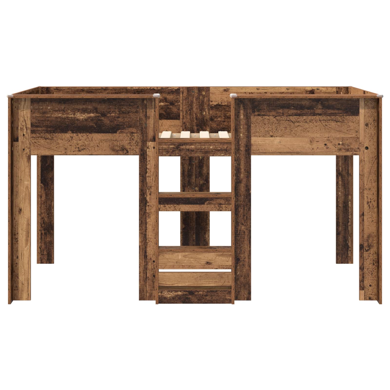 Etagenbett für Kinder Altholz 80 x 200 cm Holzwerkstoff