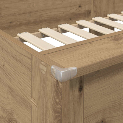 Etagenbett für Kinder Artisan-Eiche 80 x 200 cm Holzwerkstoff