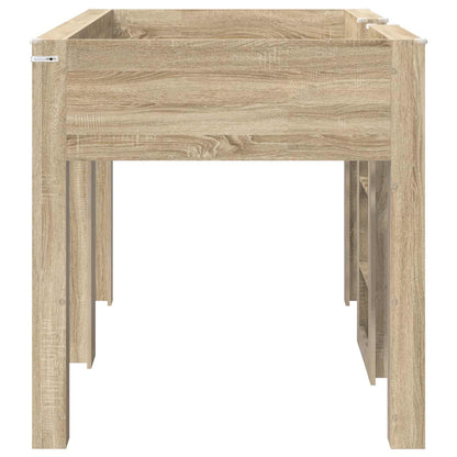 Etagenbett für Kinder Sonoma-Eiche 90 x 200 cm Holzwerkstoff