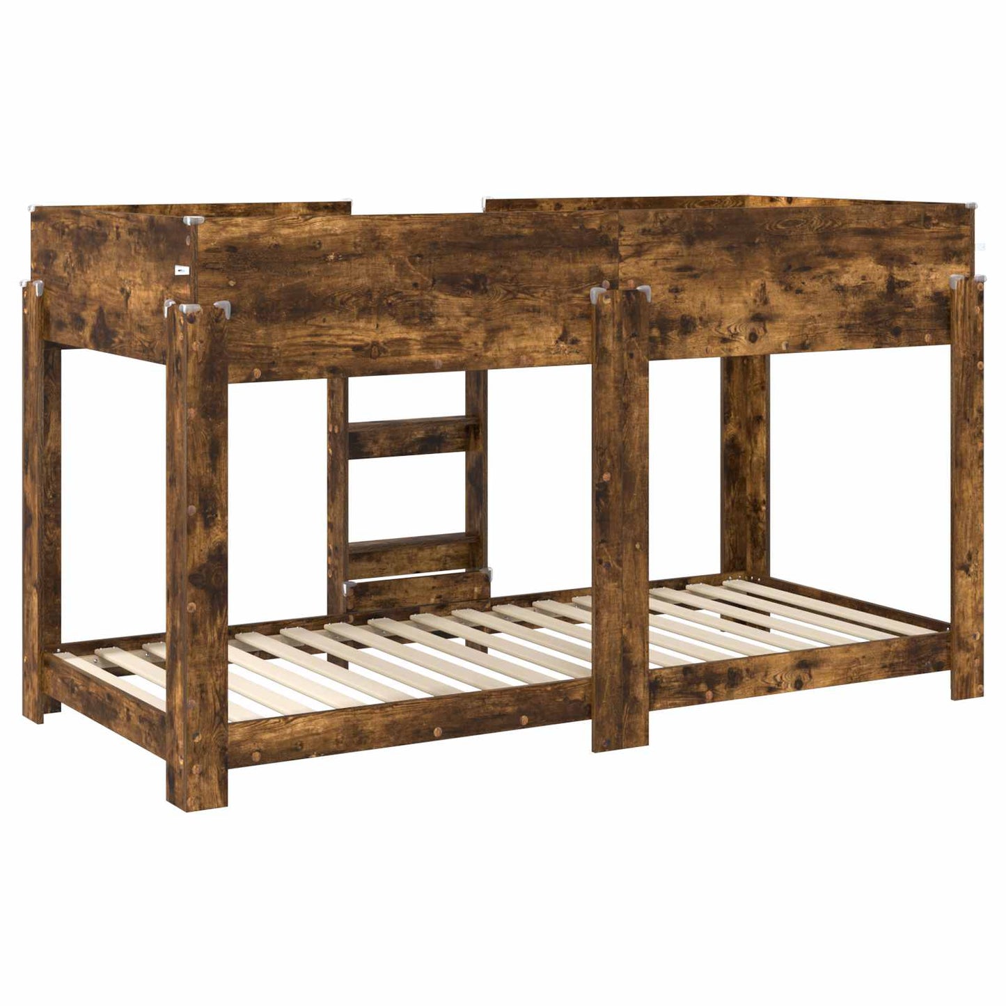 Etagenbett für Kinder Geräucherte Eiche 90 x 200 cm