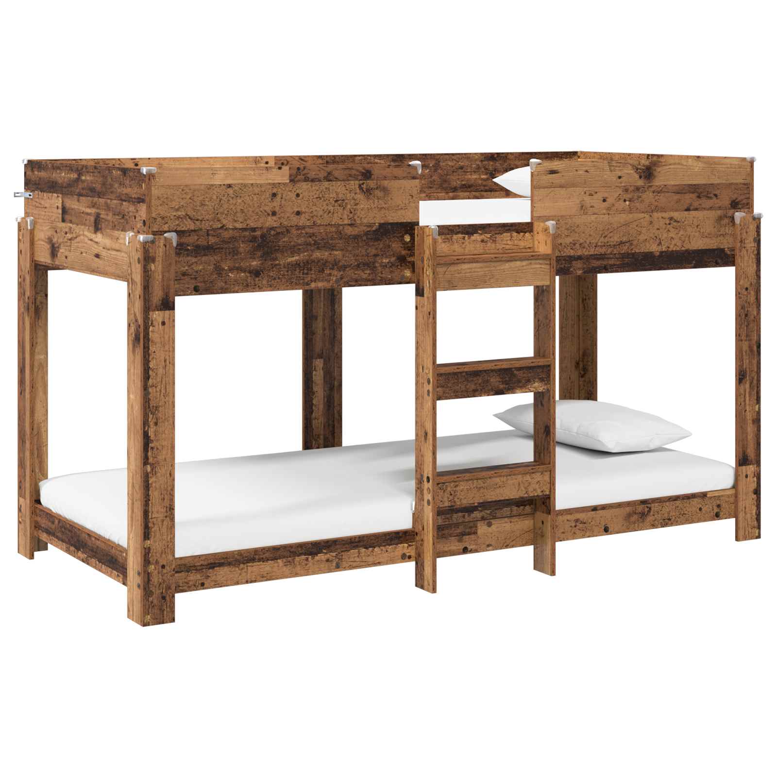 Etagenbett für Kinder Altholz 90 x 200 cm Holzwerkstoff