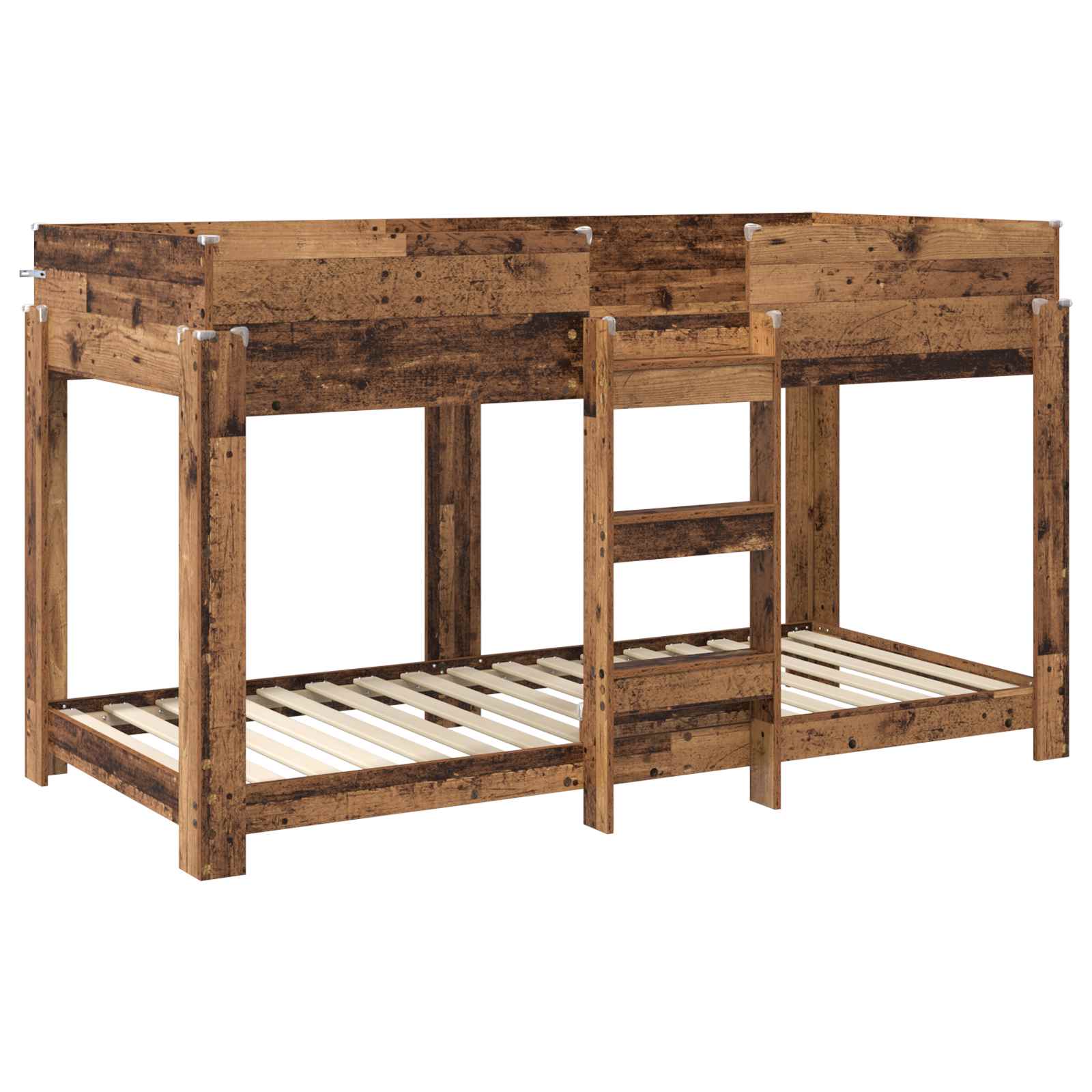 Etagenbett für Kinder Altholz 80 x 200 cm Holzwerkstoff