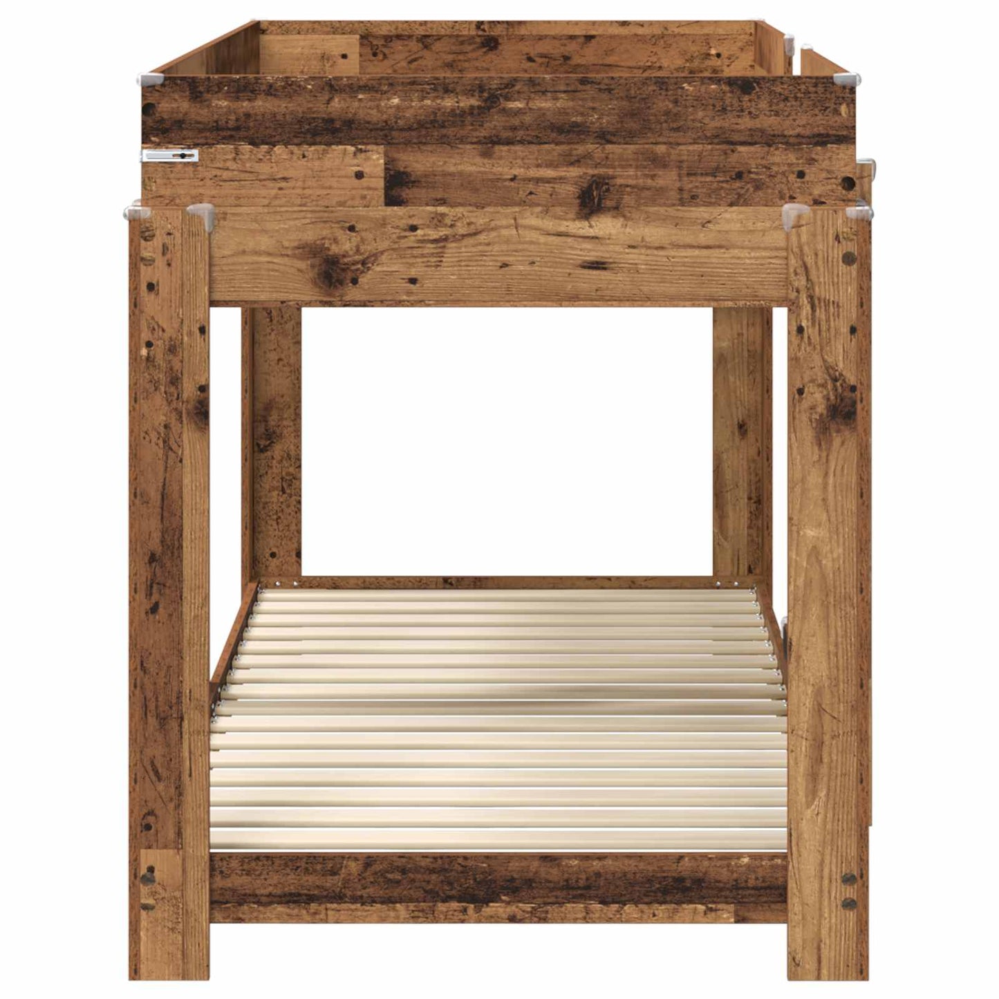 Etagenbett für Kinder Altholz 80 x 200 cm Holzwerkstoff